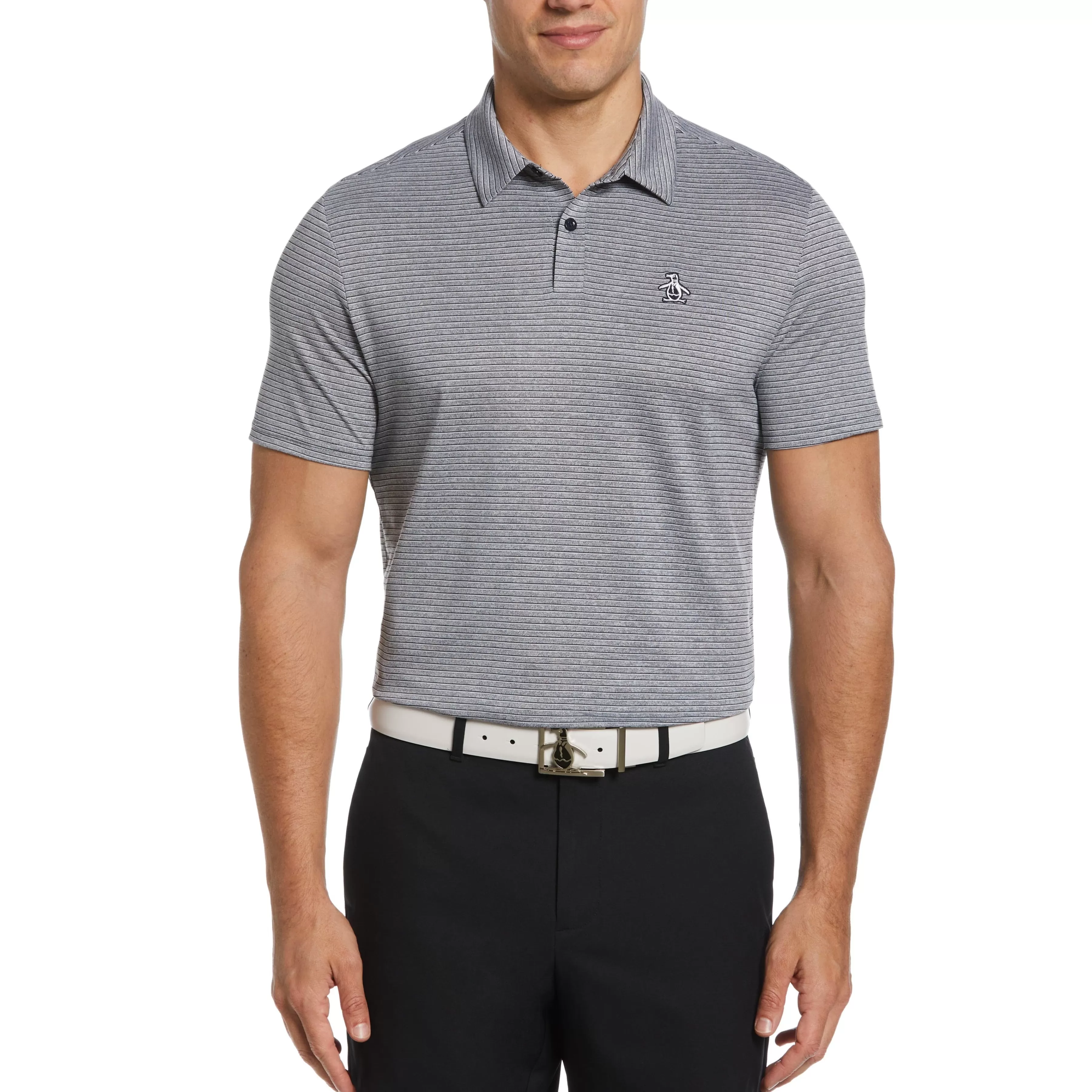 Store Oxford Fine Stripe Golf Polo Men Polos