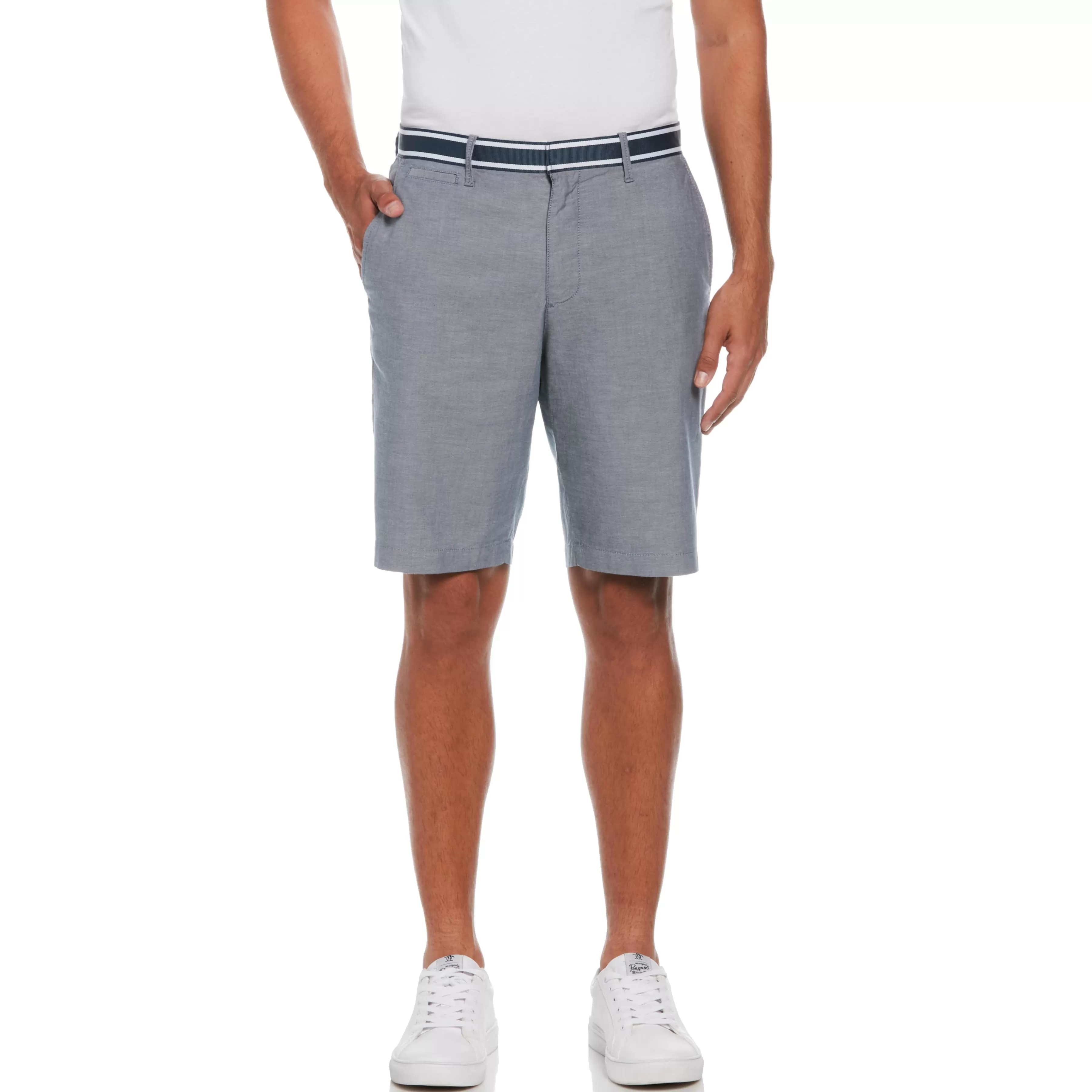 Online Oxford Slim Fit Short Men Shorts