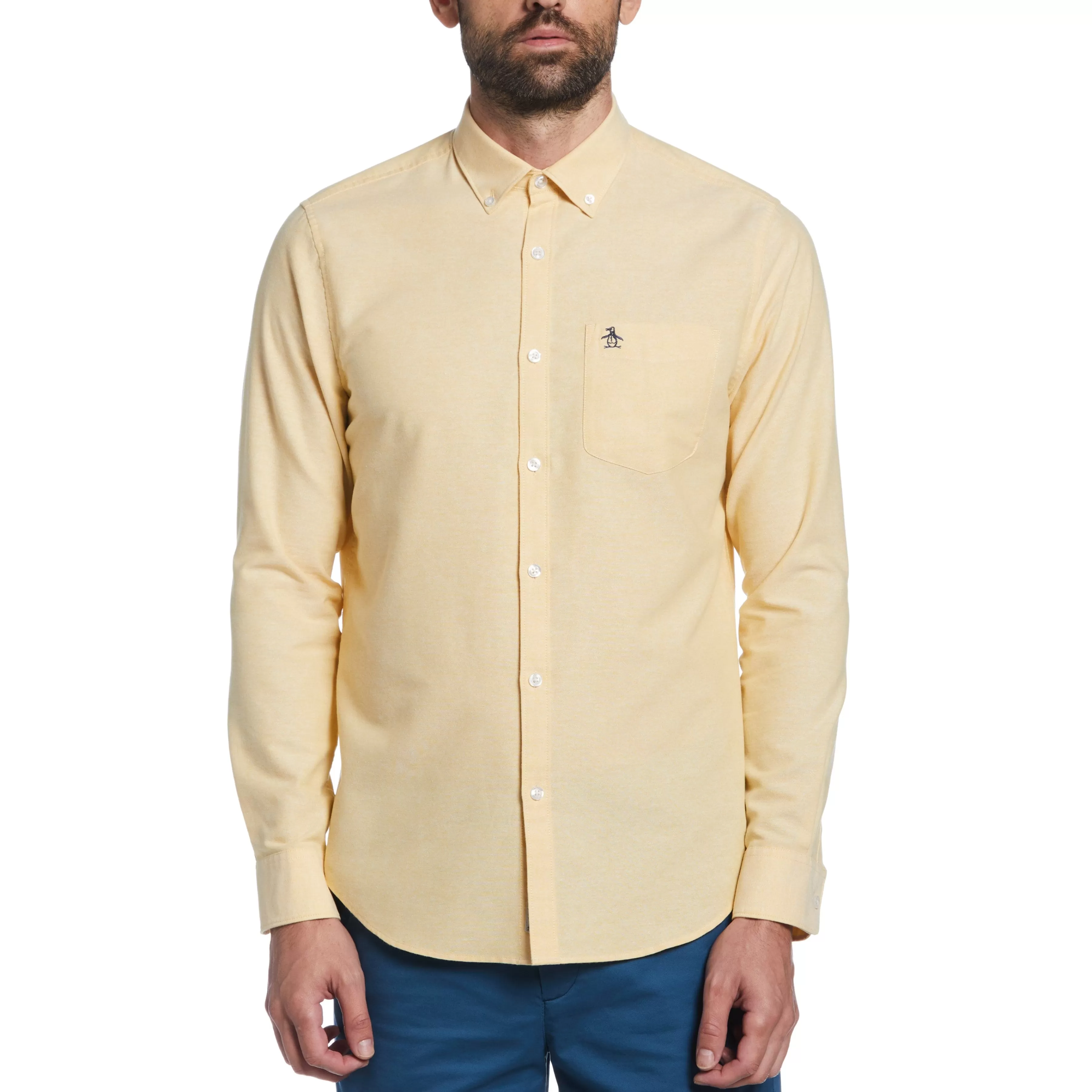 Fashion Oxford Woven Shirt Men Shirts