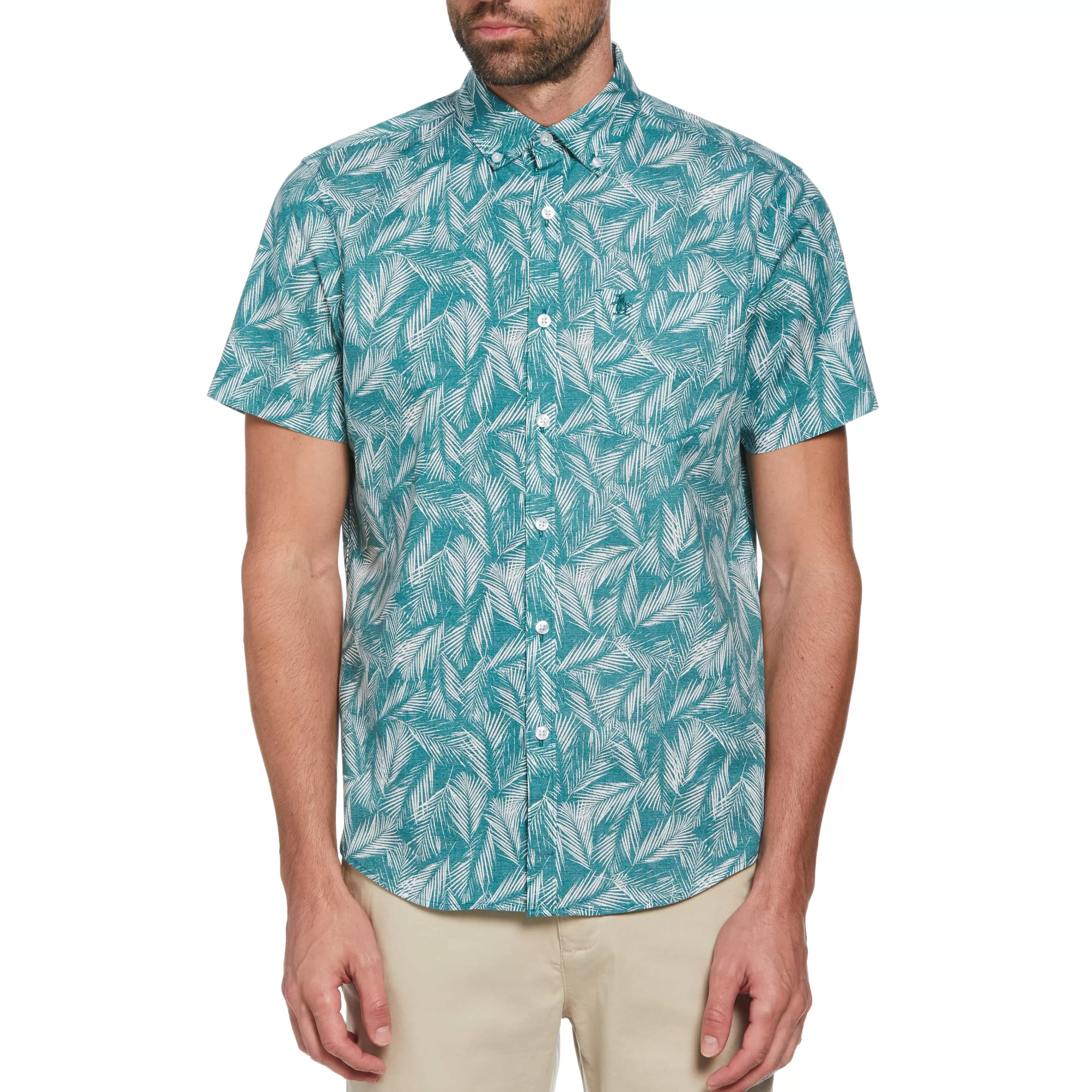 Clearance Palm Leaves Shirt Men Shirts