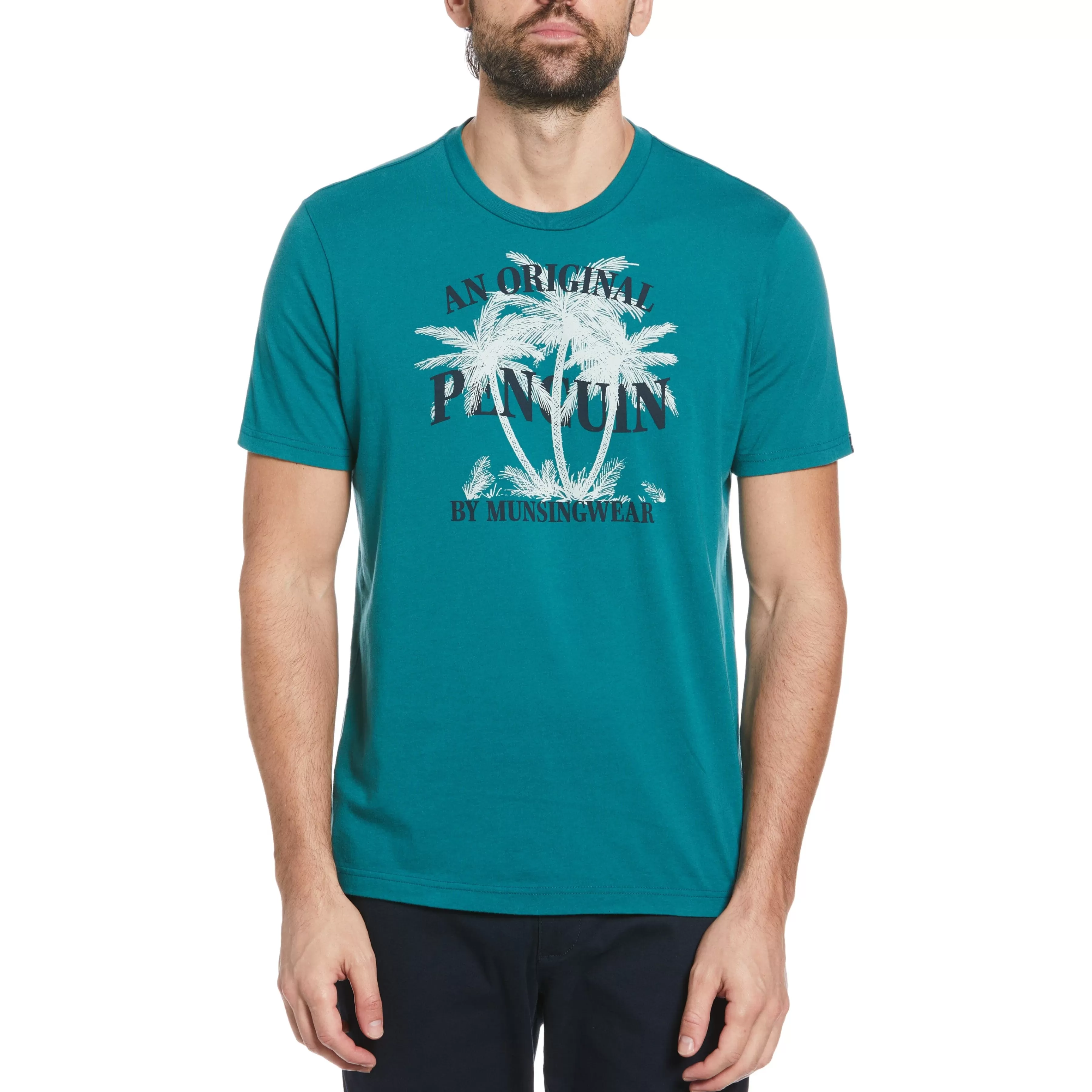 Cheap Palm Logo Graphic Tee Men Tees