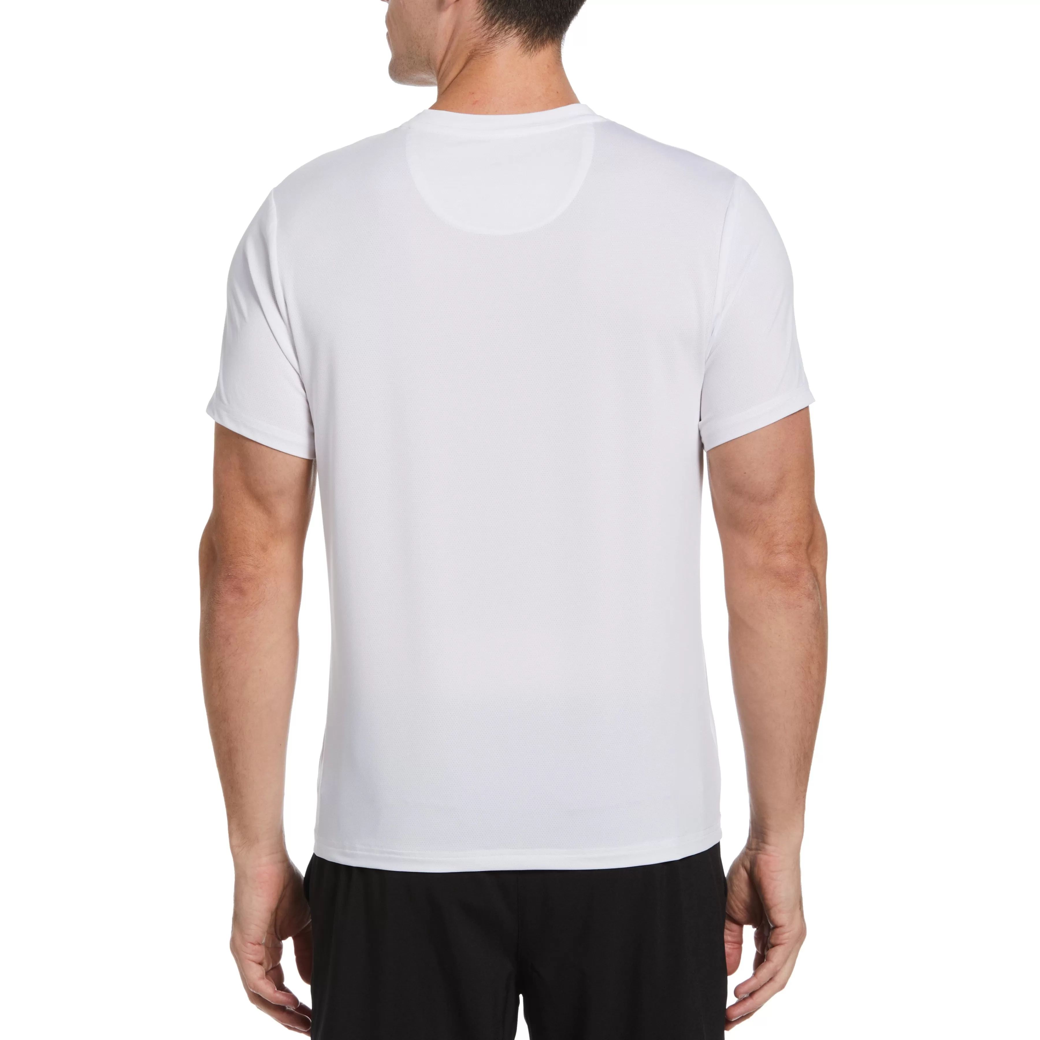 Outlet Performance Color Block Print Tennis Tee Men Tees
