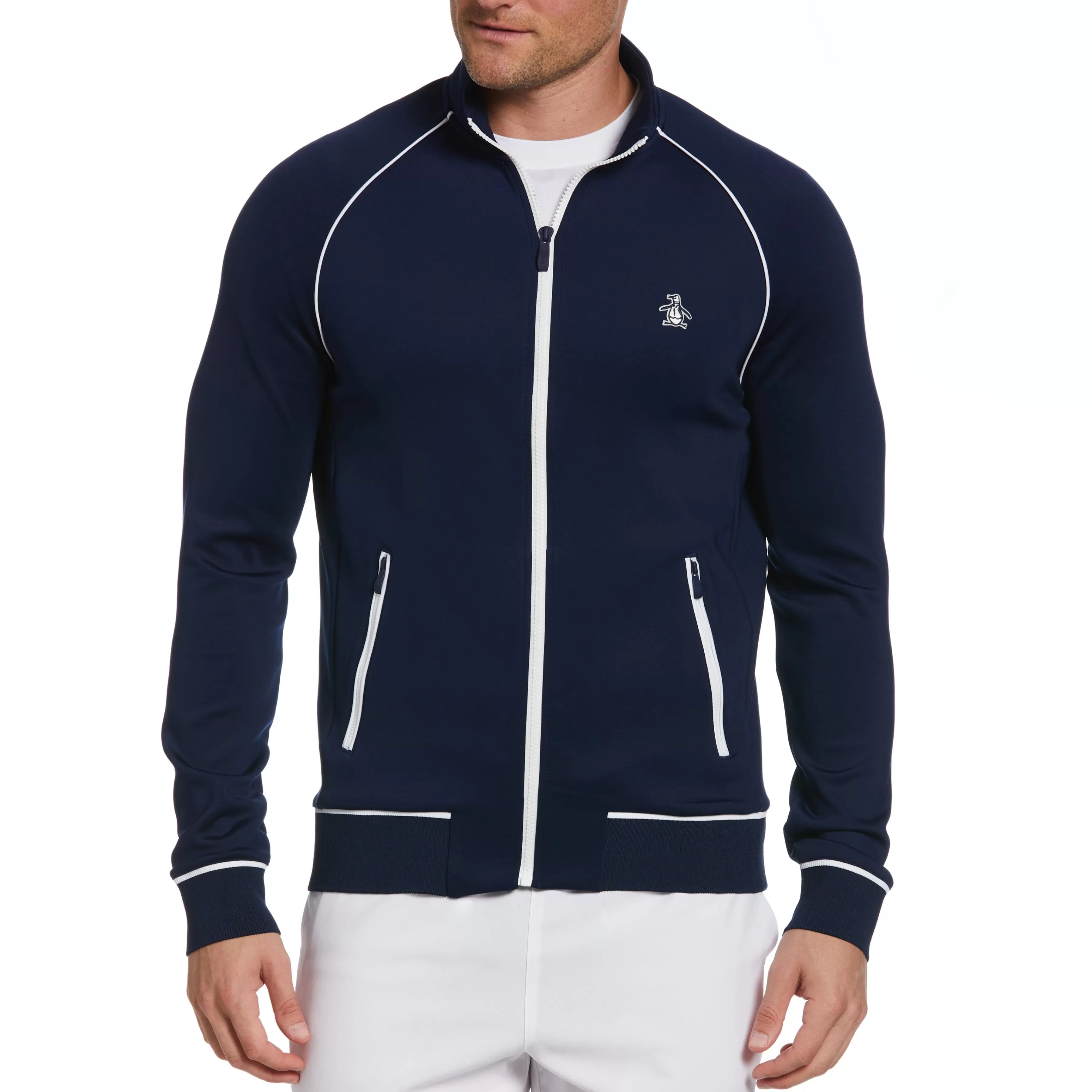 Outlet Performance Track Jacket Men Jackets & Vests