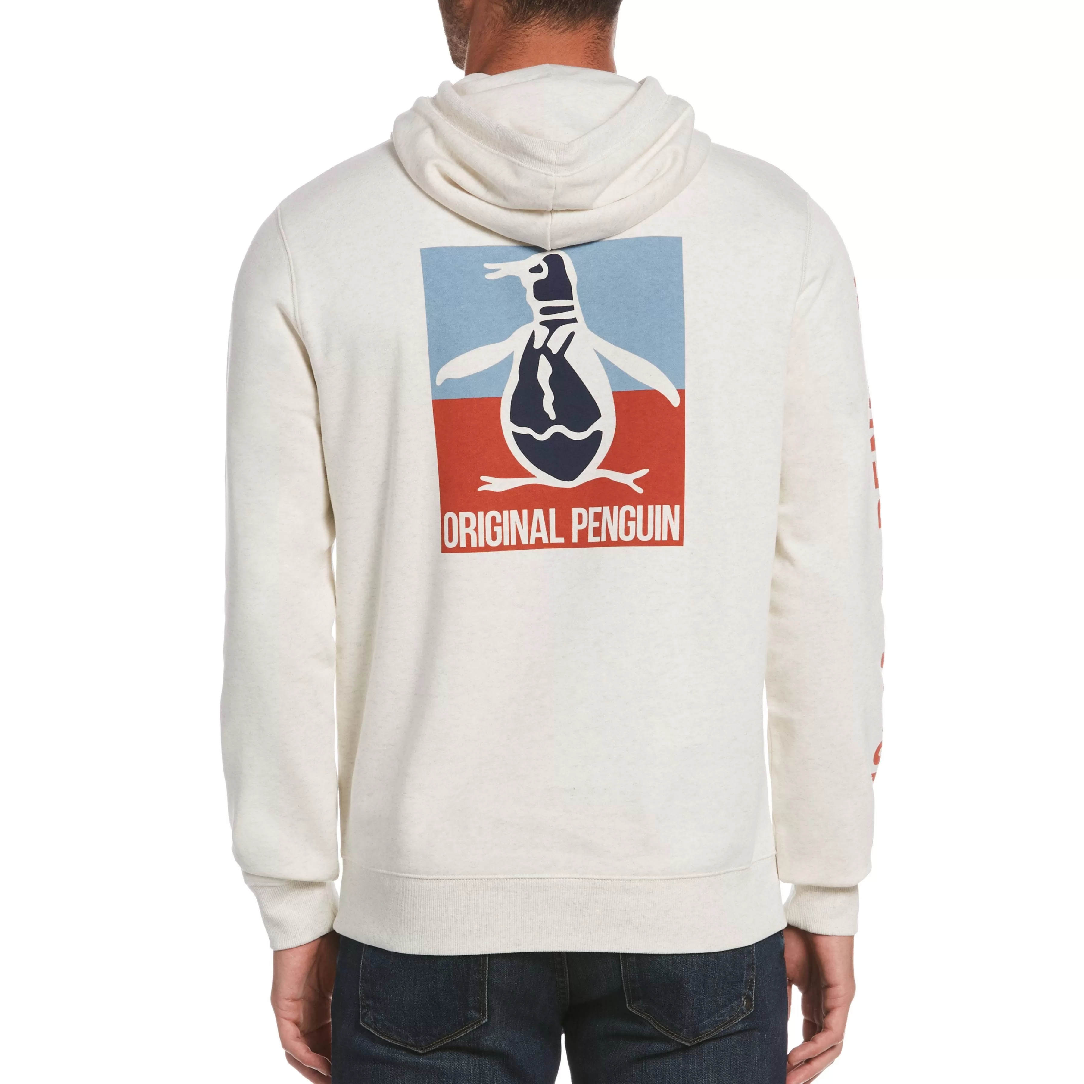 Fashion Pete Melange Fleece Hoodie Men Hoodies & Sweatshirts