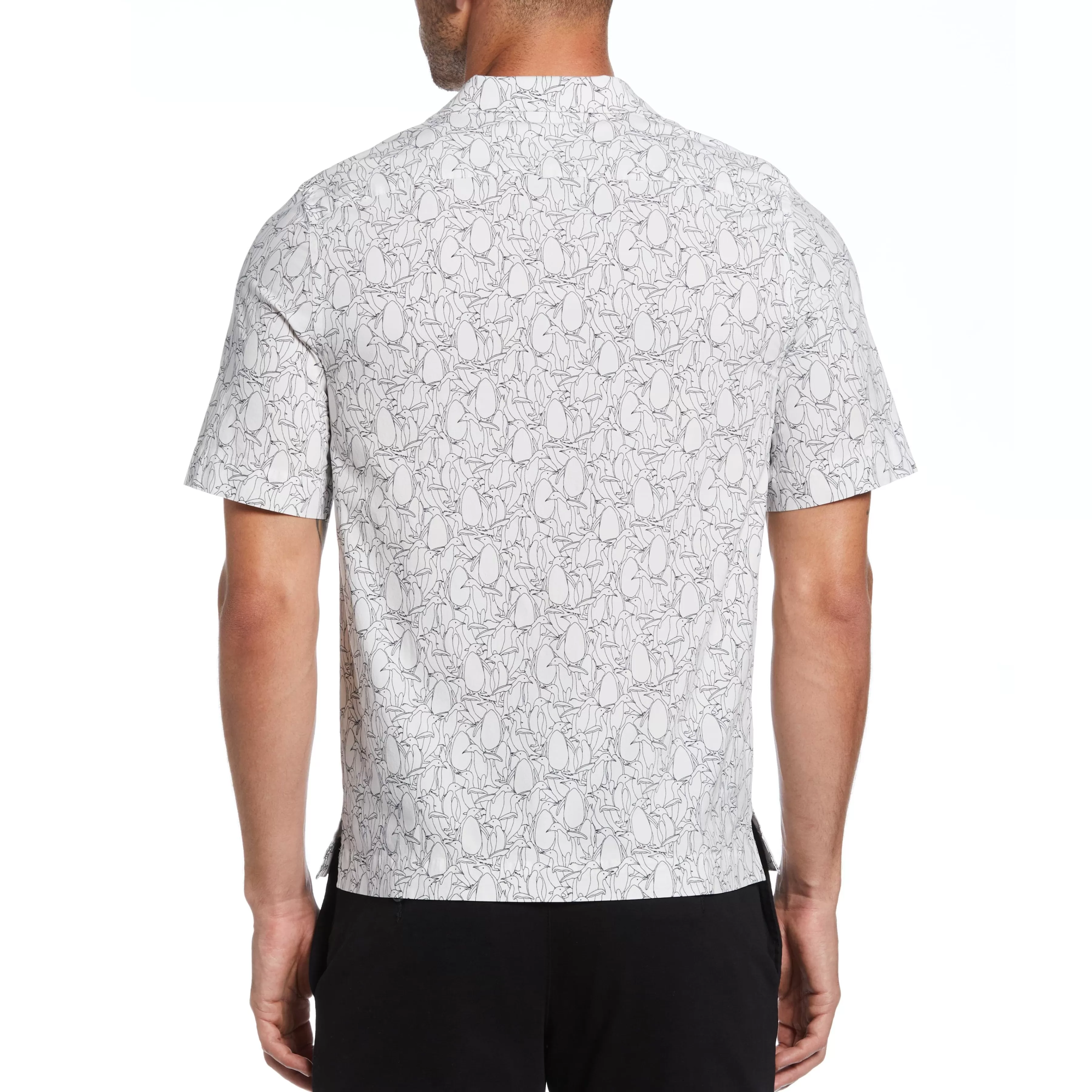 Cheap Pete Print Button Down Men Shirts