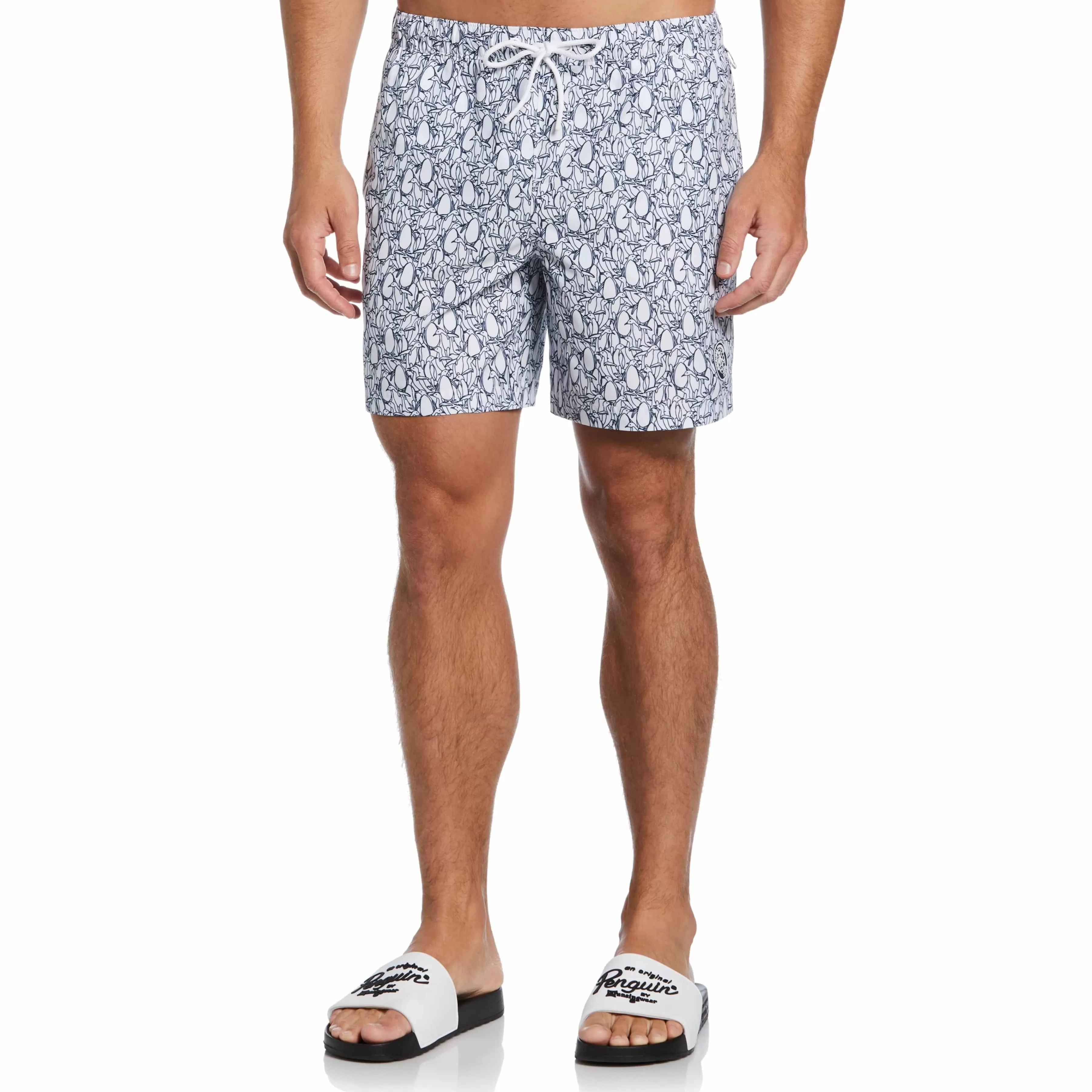 Best Pete Print Swim Shorts Men Swim