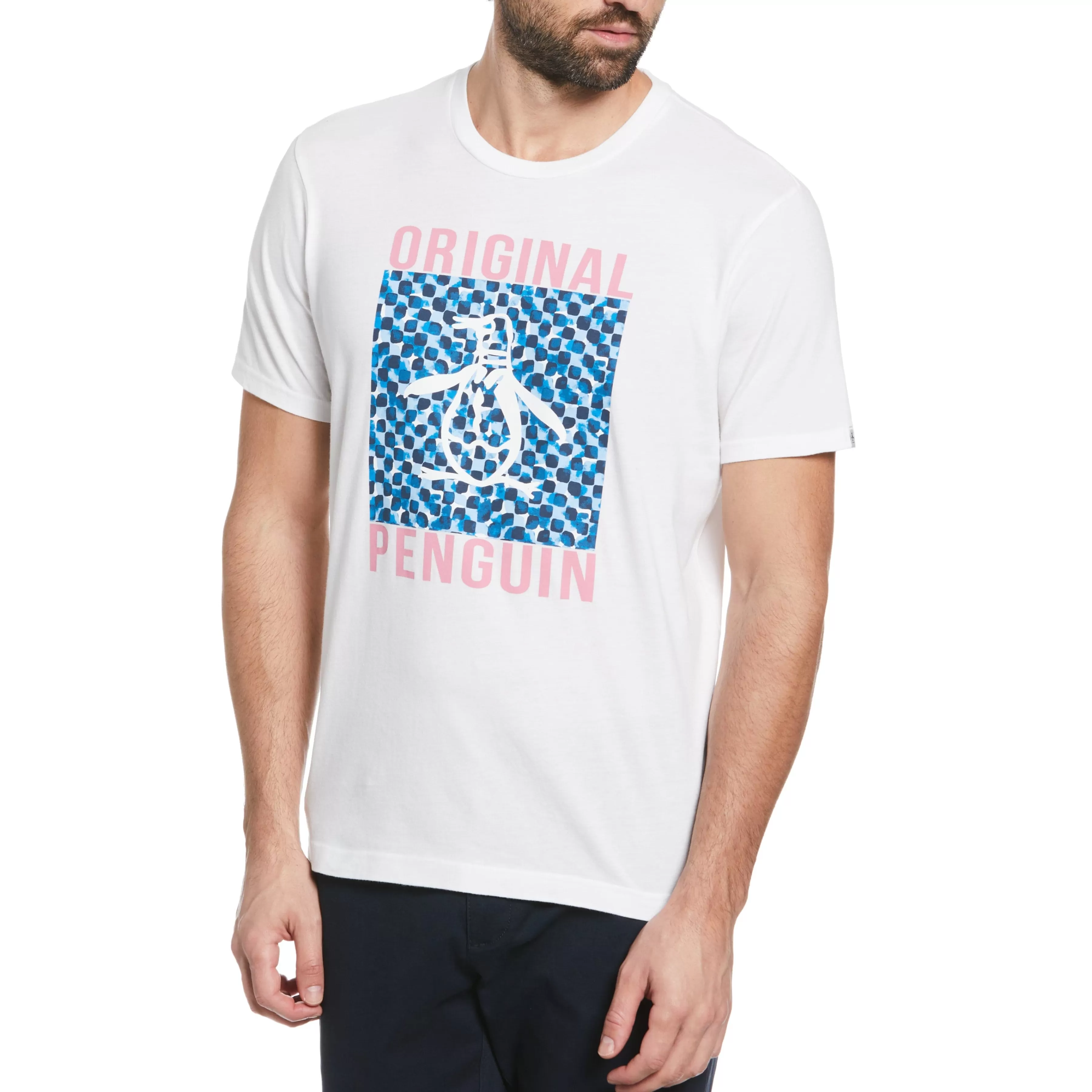 Hot Pete Tile Graphic Tee Men Tees