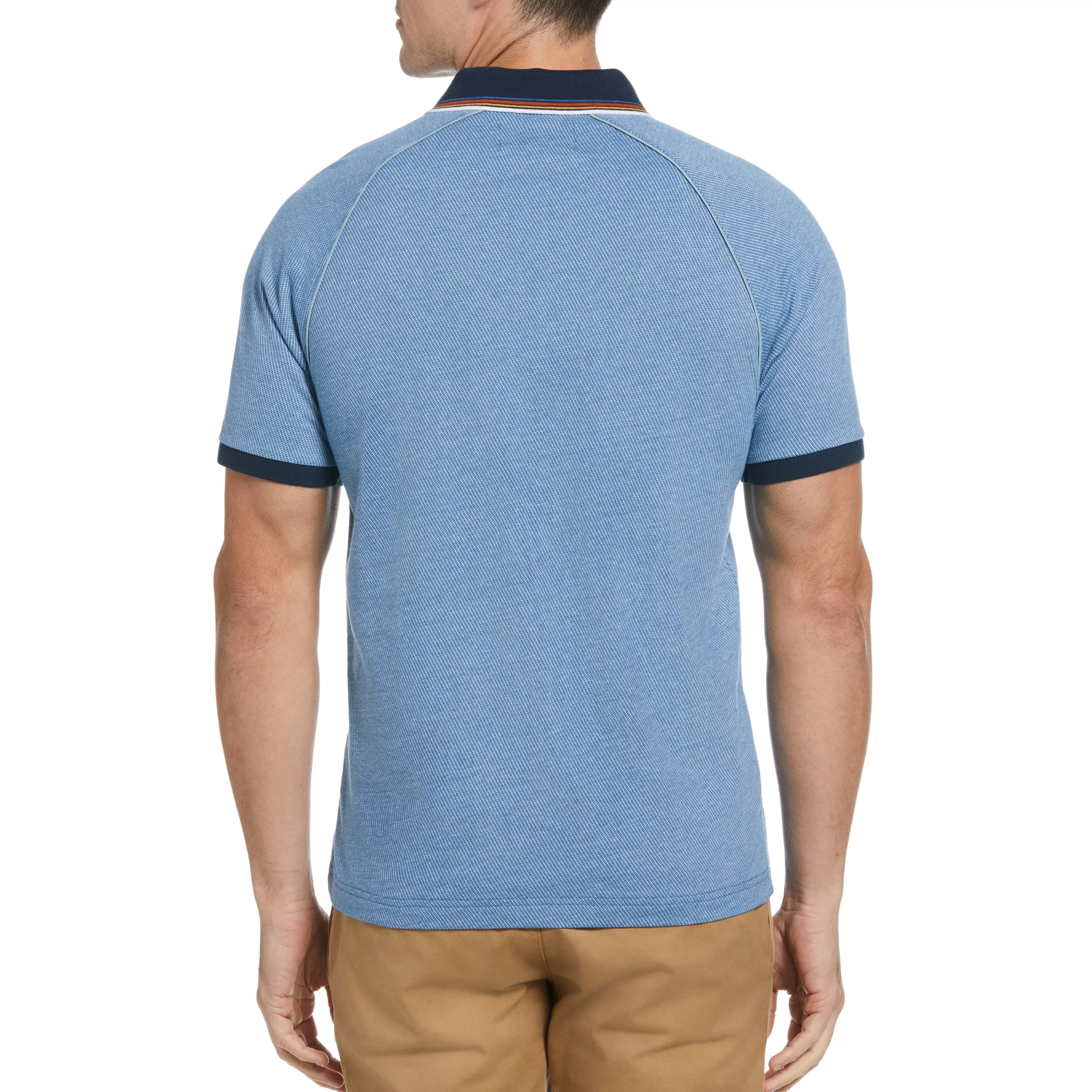 Best Sale Piped Jacquard Polo Men Polos