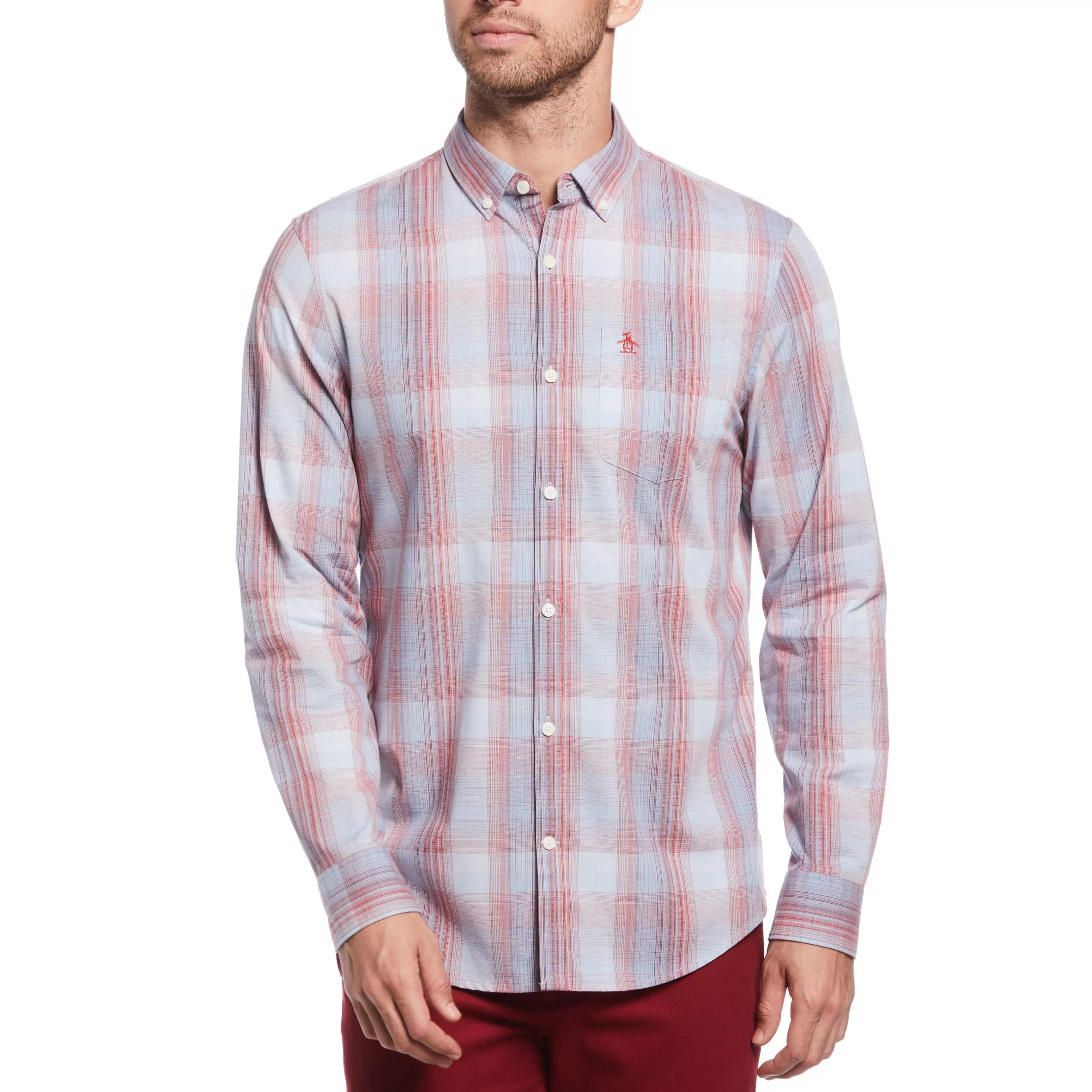 Sale Plaid Shirt Men Shirts