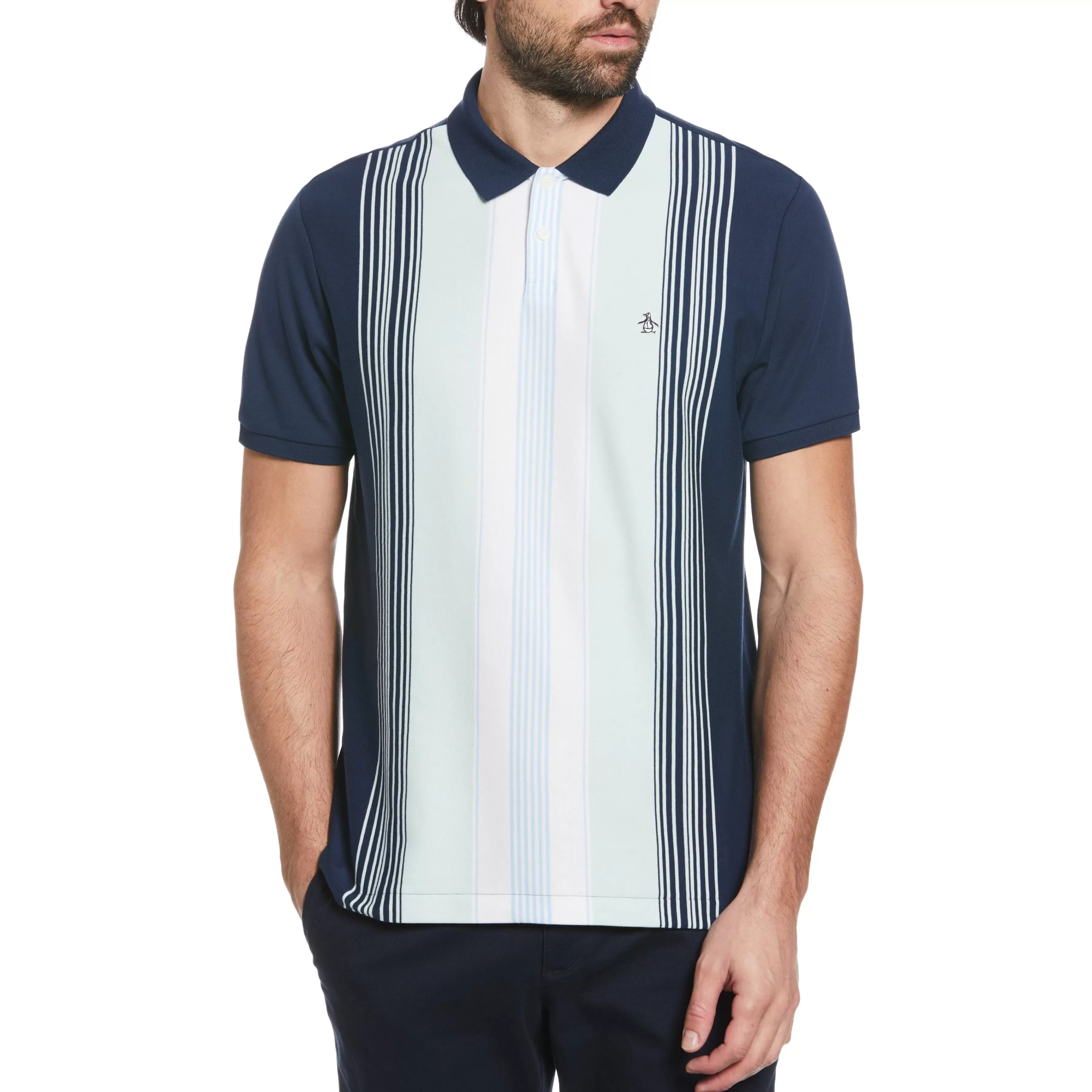 Sale Premium Stripe Polo Men Polos