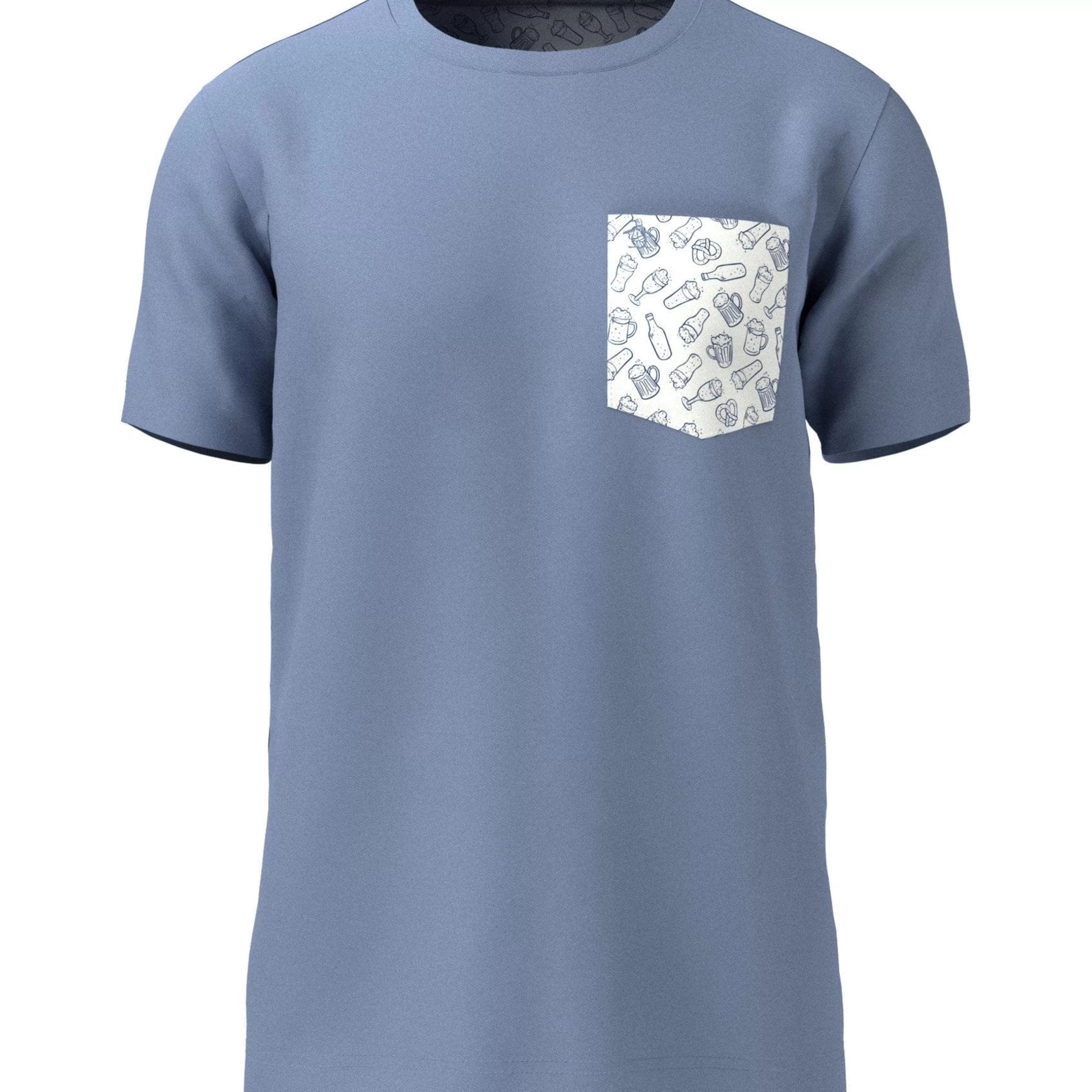 Clearance Pretzel Pocket Tee Men Tees