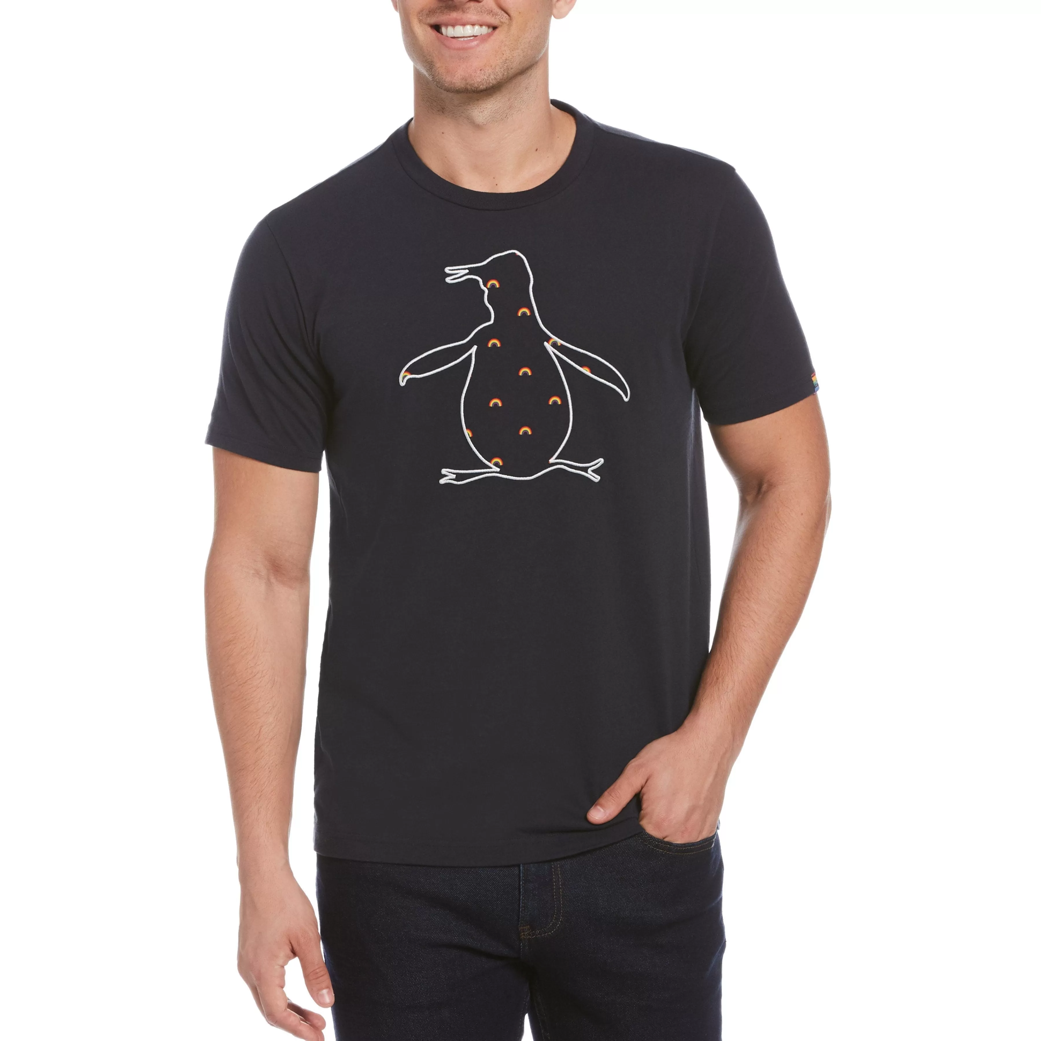 Clearance Pride Rainbow Fill Pete Tee Men Tees