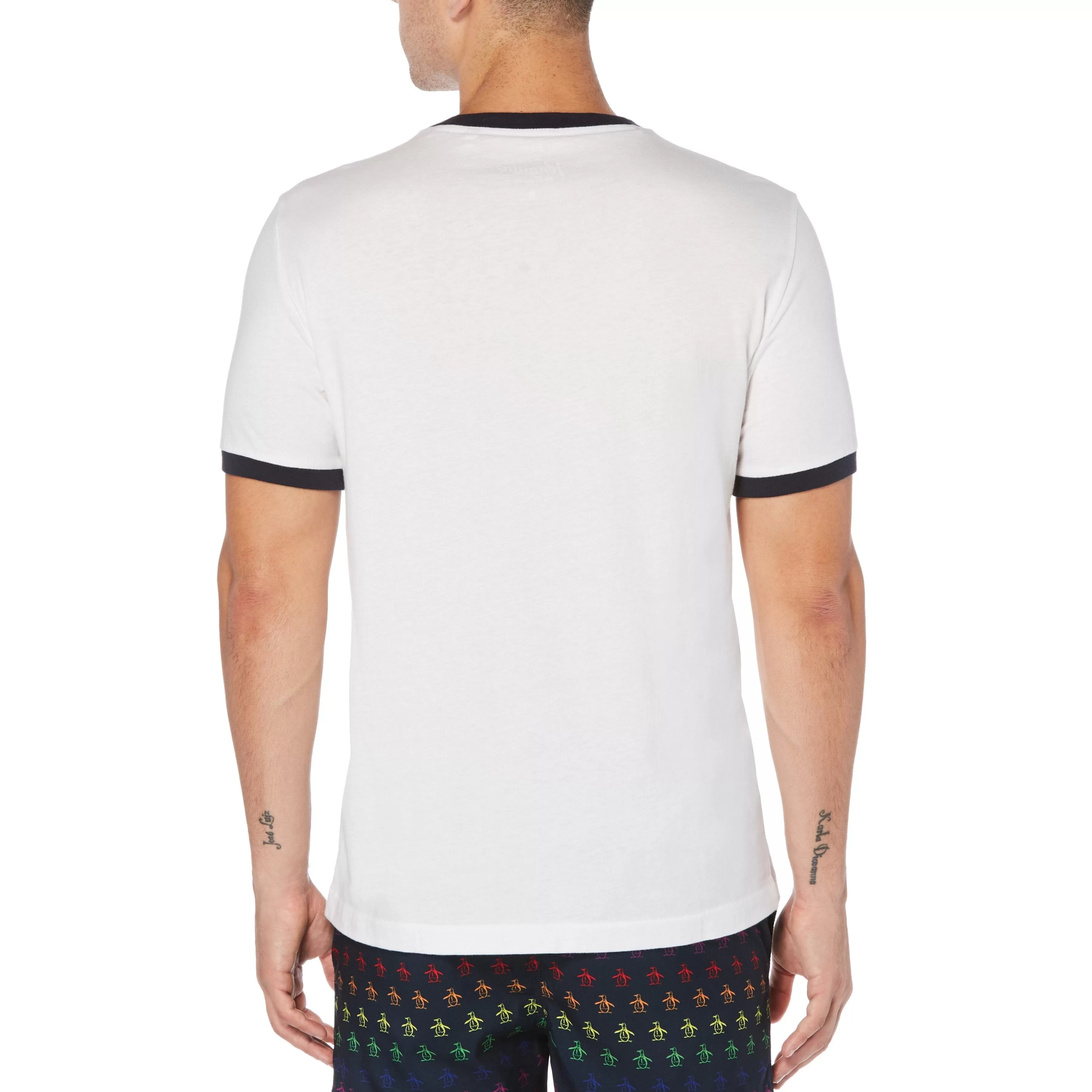 Hot Pride Rainbow Logo Tee Men Tees