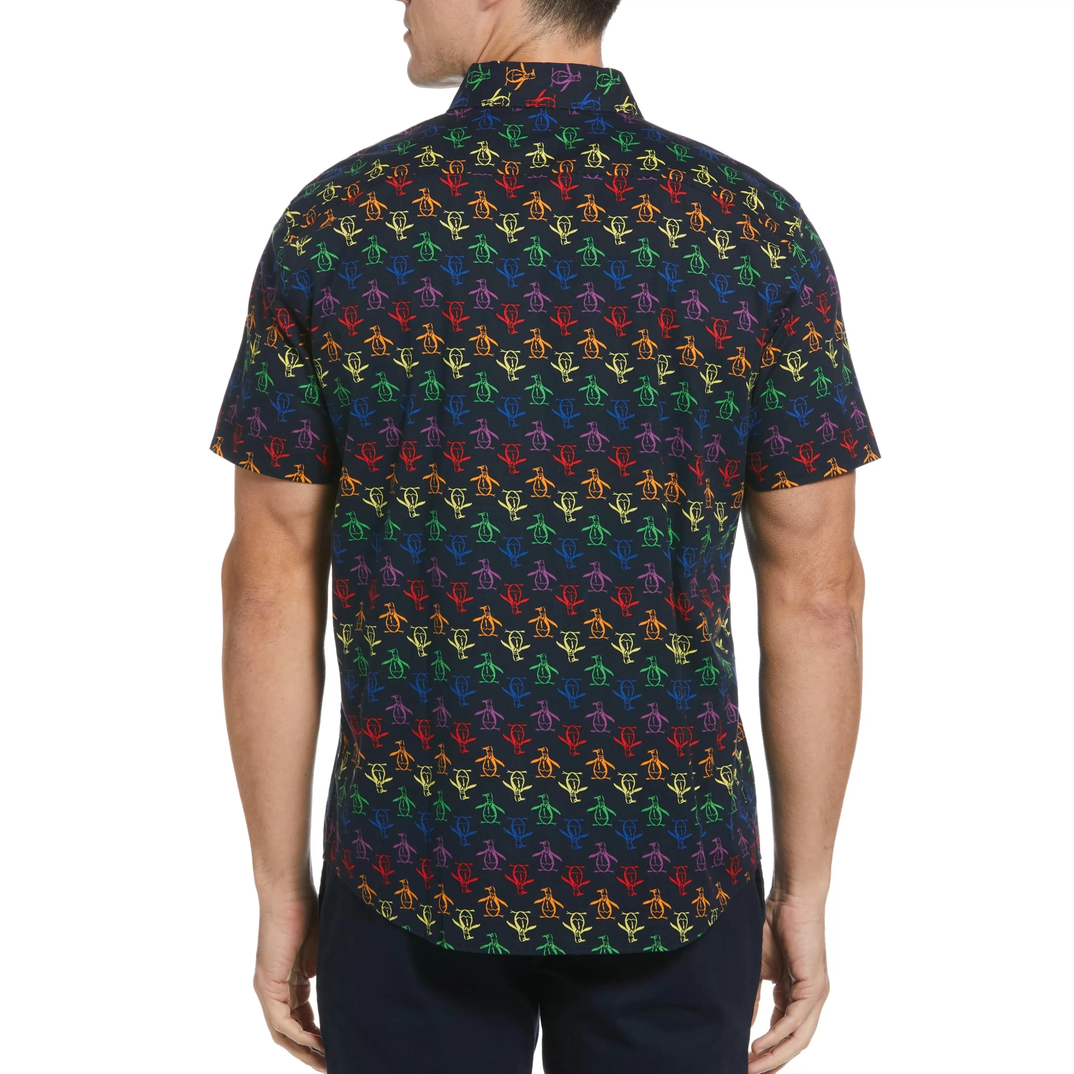 Best Sale Pride Rainbow Pete Print Shirt Men Shirts