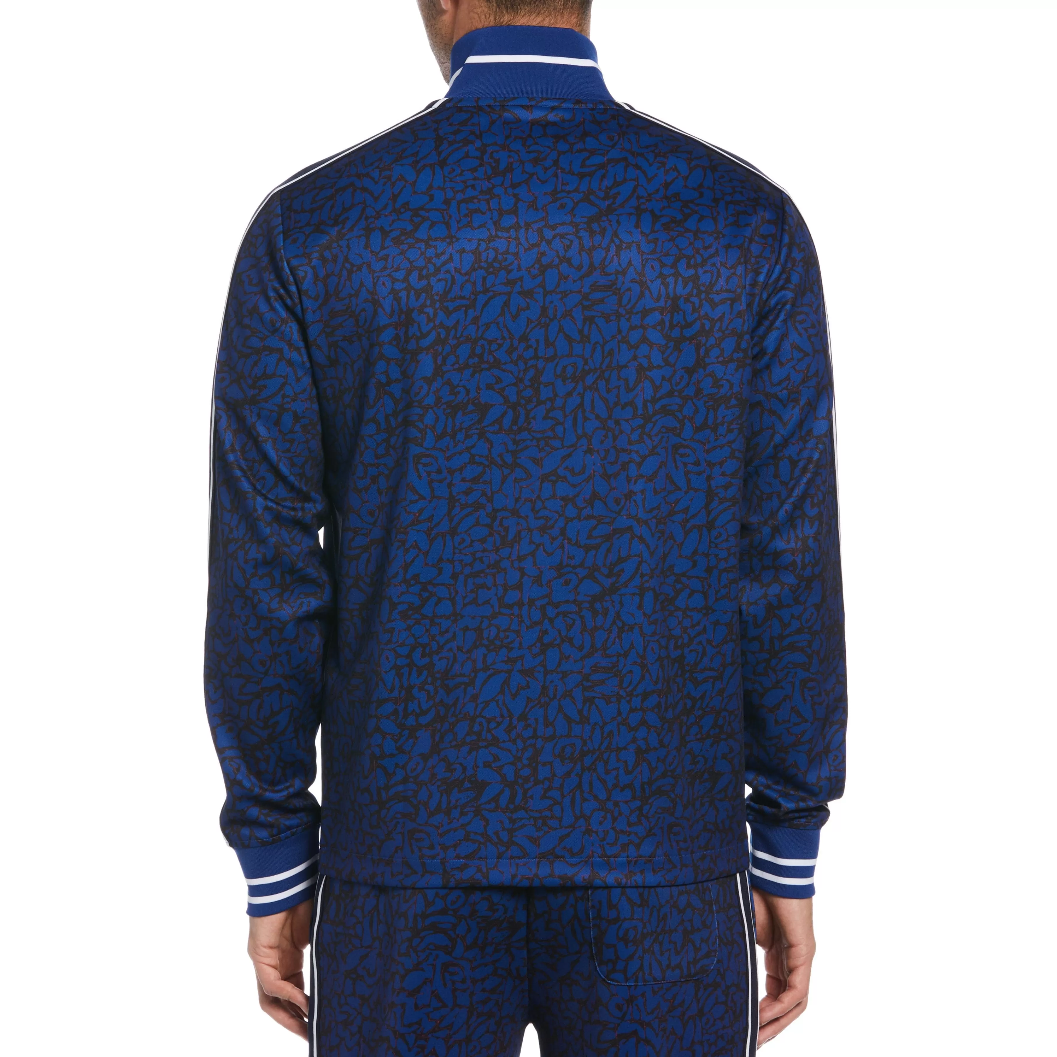 Best Print Track Jacket Men Jackets & Vests