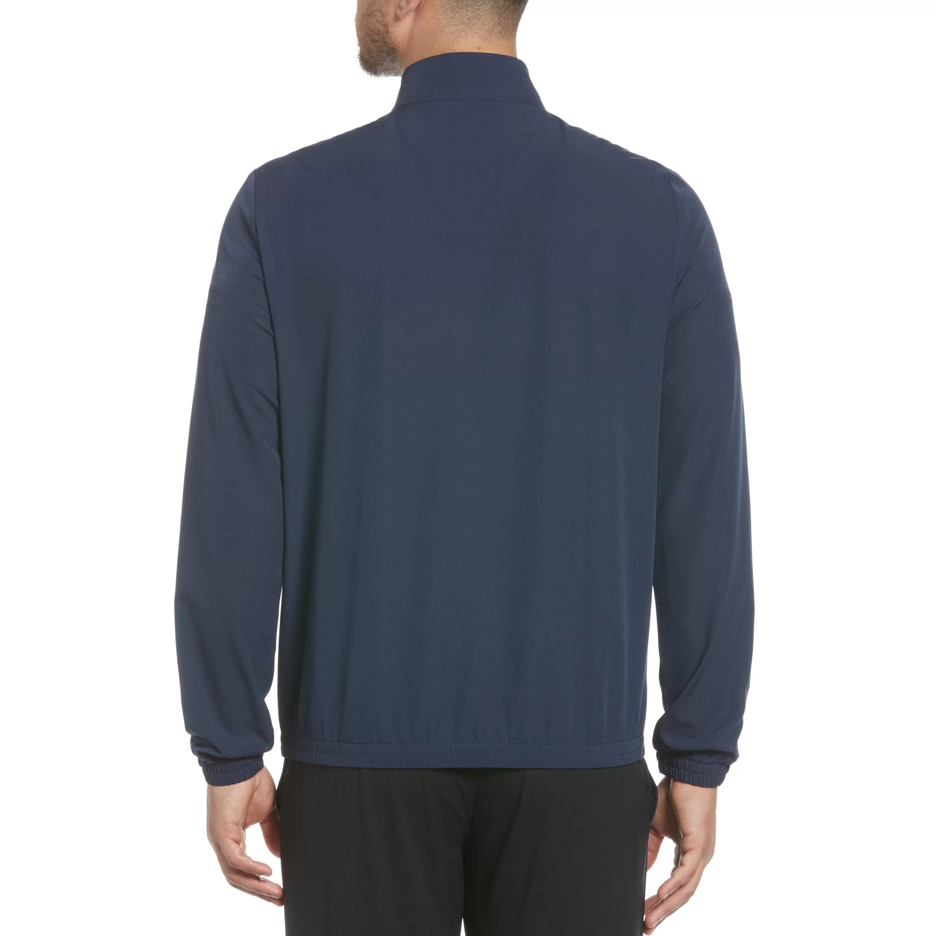 Hot Quarter Zip Color Block Golf Jacket Men Jackets & Vests