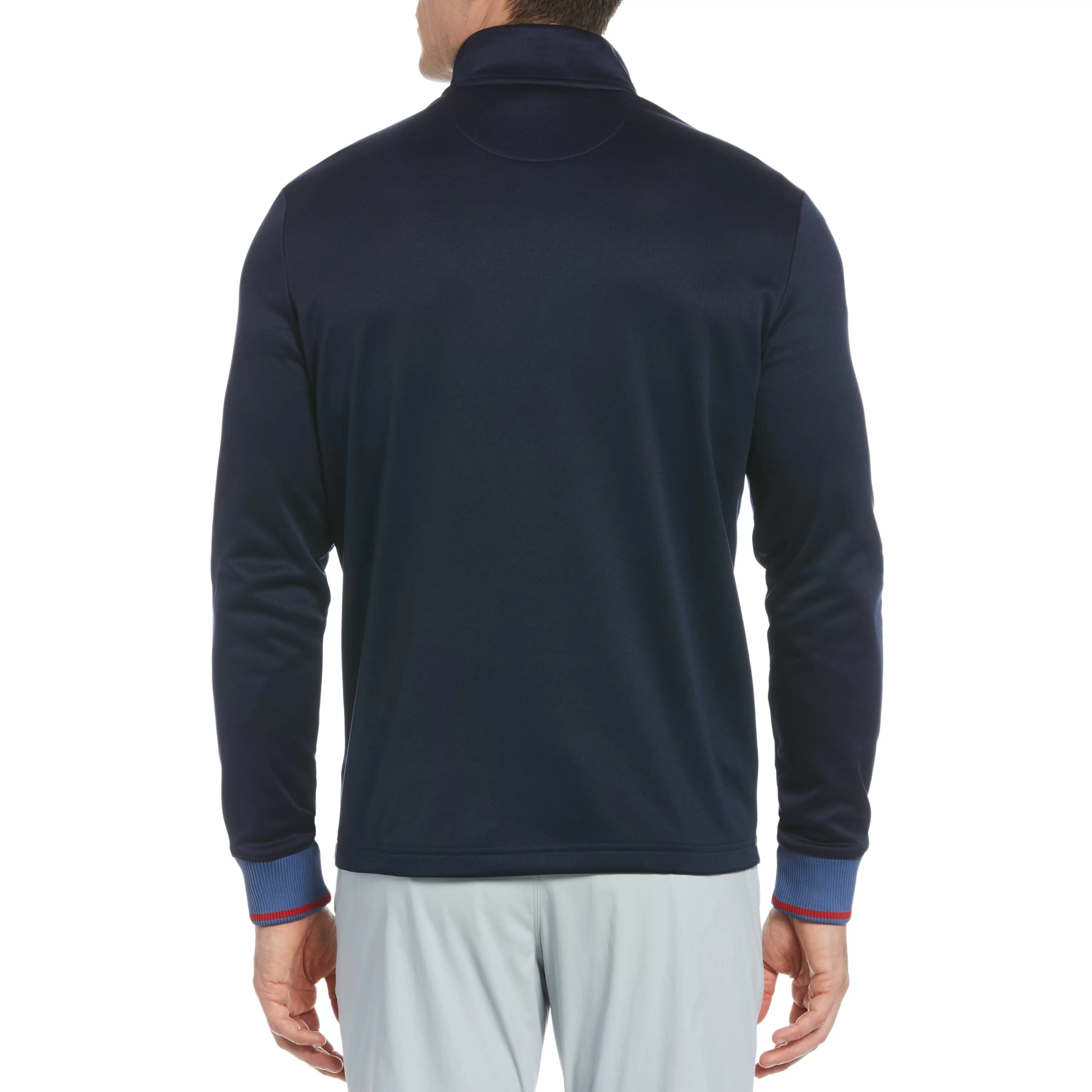 Cheap Quarter Zip Mock Neck Golf Pullover Men Jackets & Vests