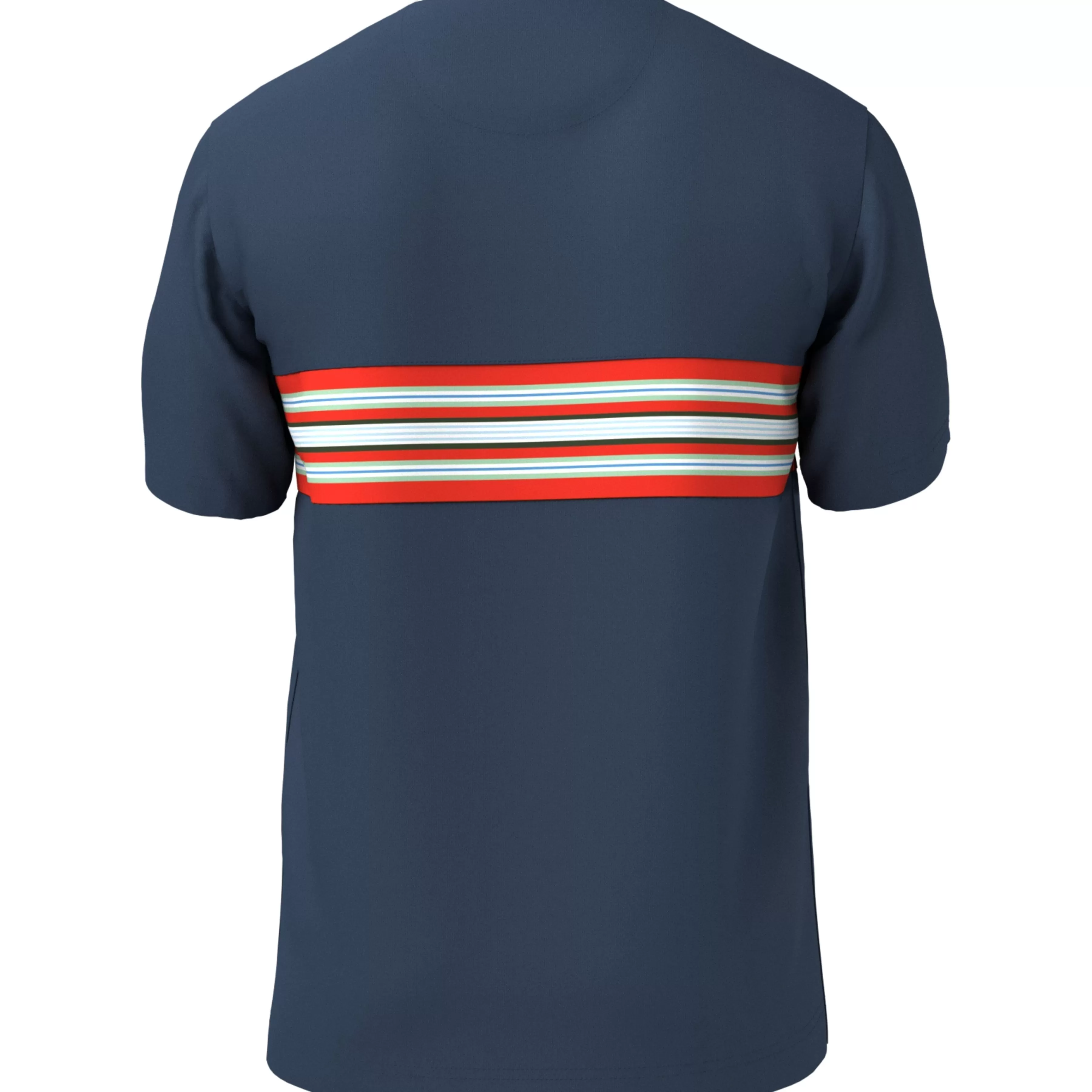 Best Sale Retro Engineered Stripe Tee Men Tees