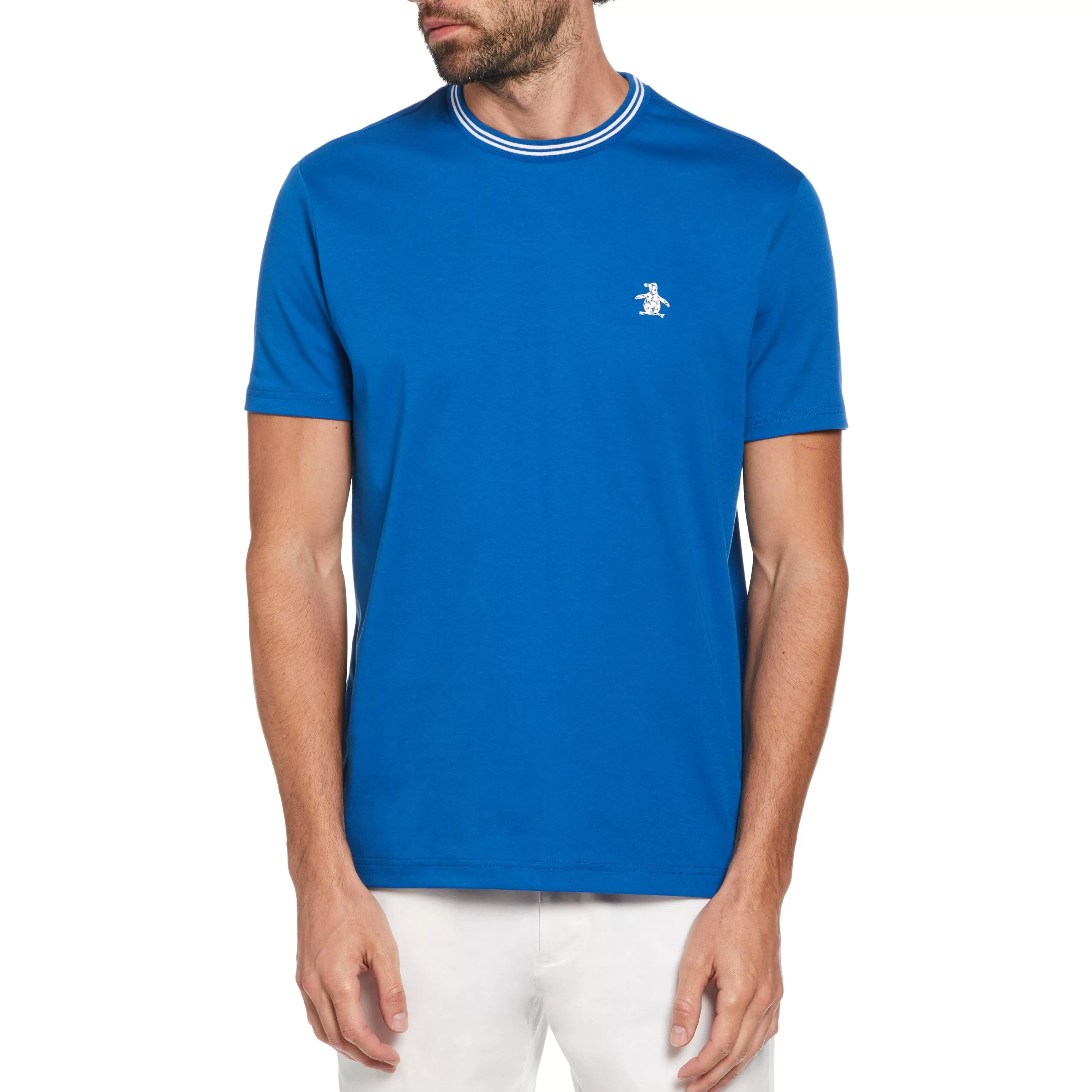 Fashion Rubber Sticker Pete Tee Men Tees