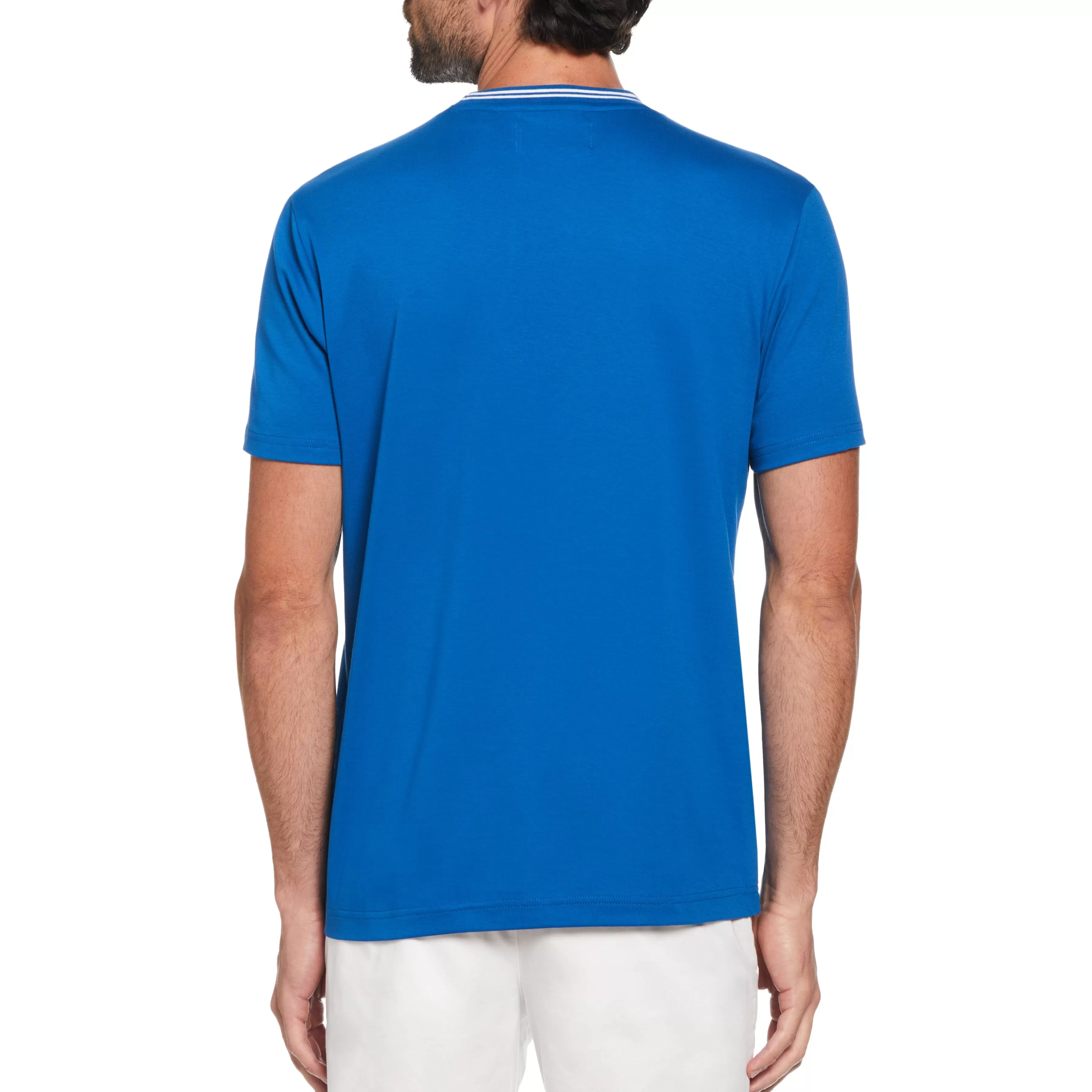 Fashion Rubber Sticker Pete Tee Men Tees