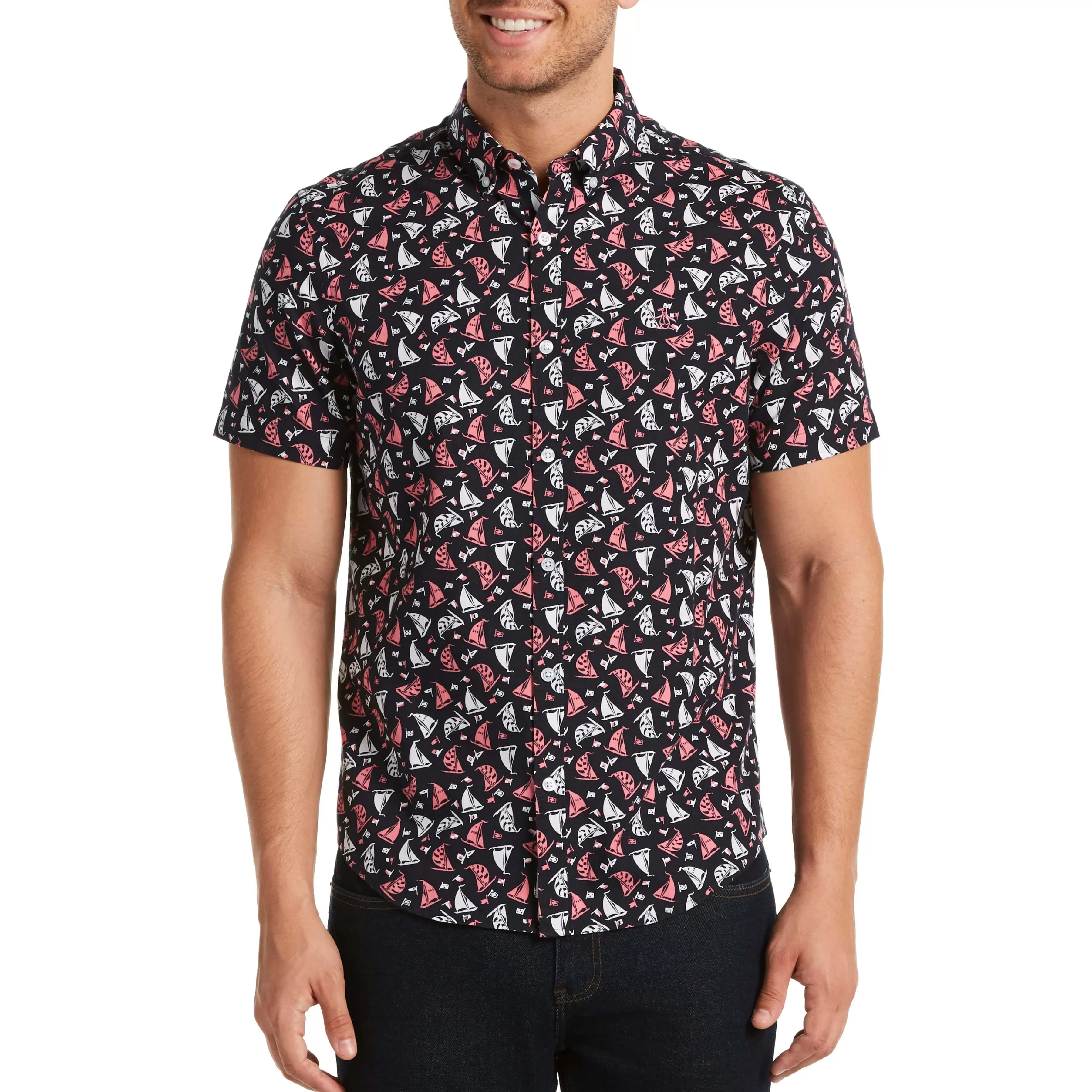 Best Sale Sail Print Shirt Men Shirts