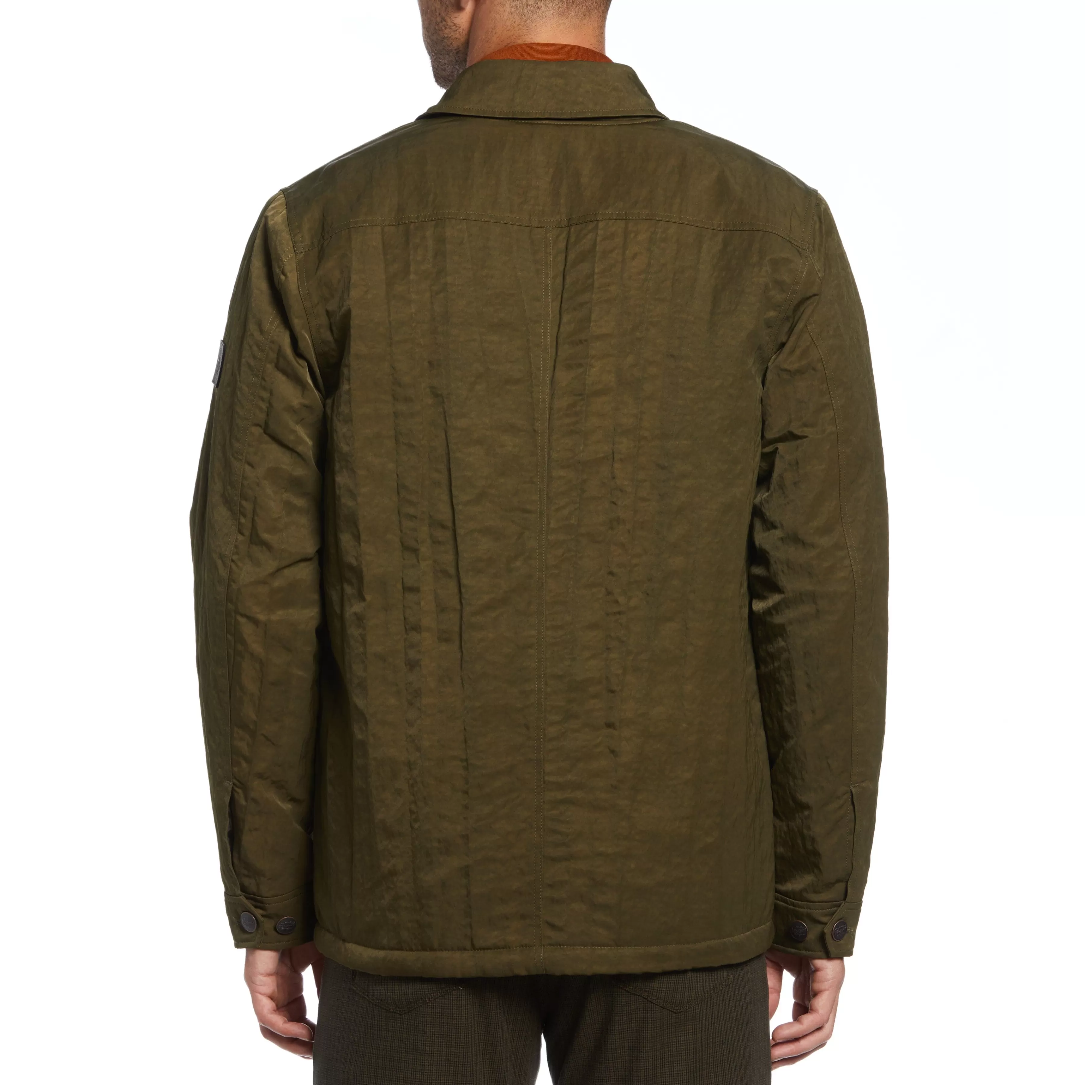 Cheap Sherpa Lined Chore Jacket Men Jackets & Vests