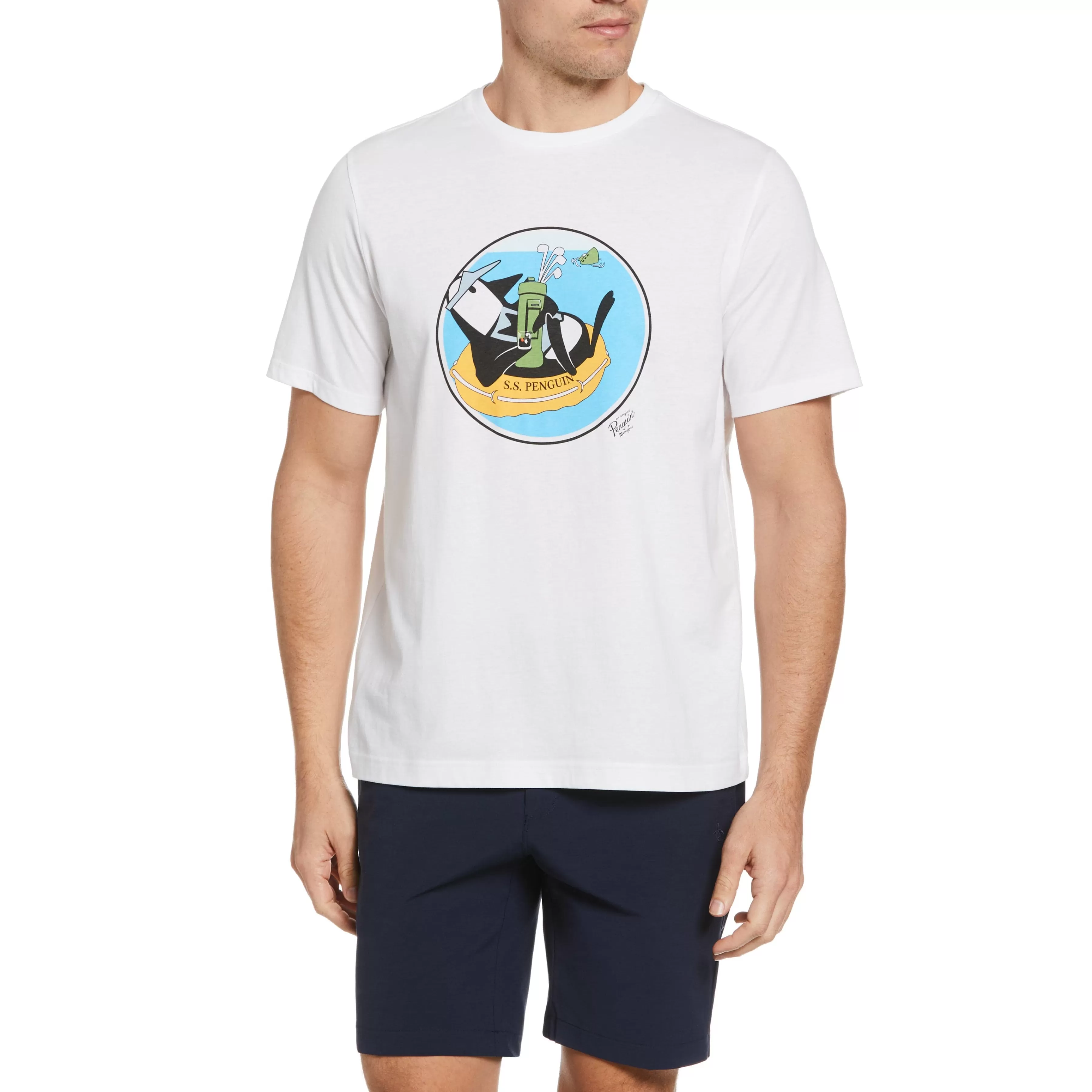 Shop Shipwreck Pete Print Golf Tee Men Tees