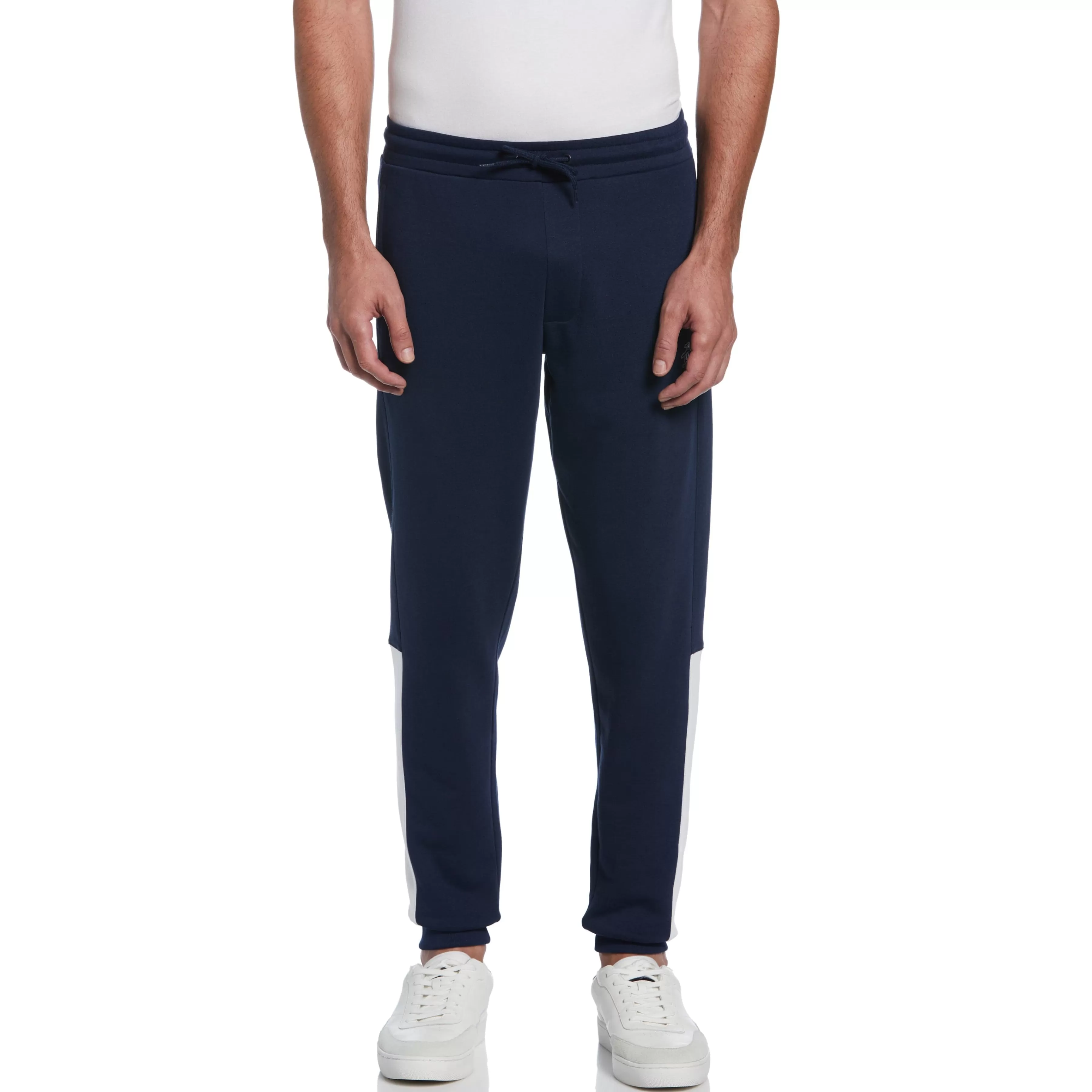 Outlet Side Stripe Fleece Jogger Men Pants