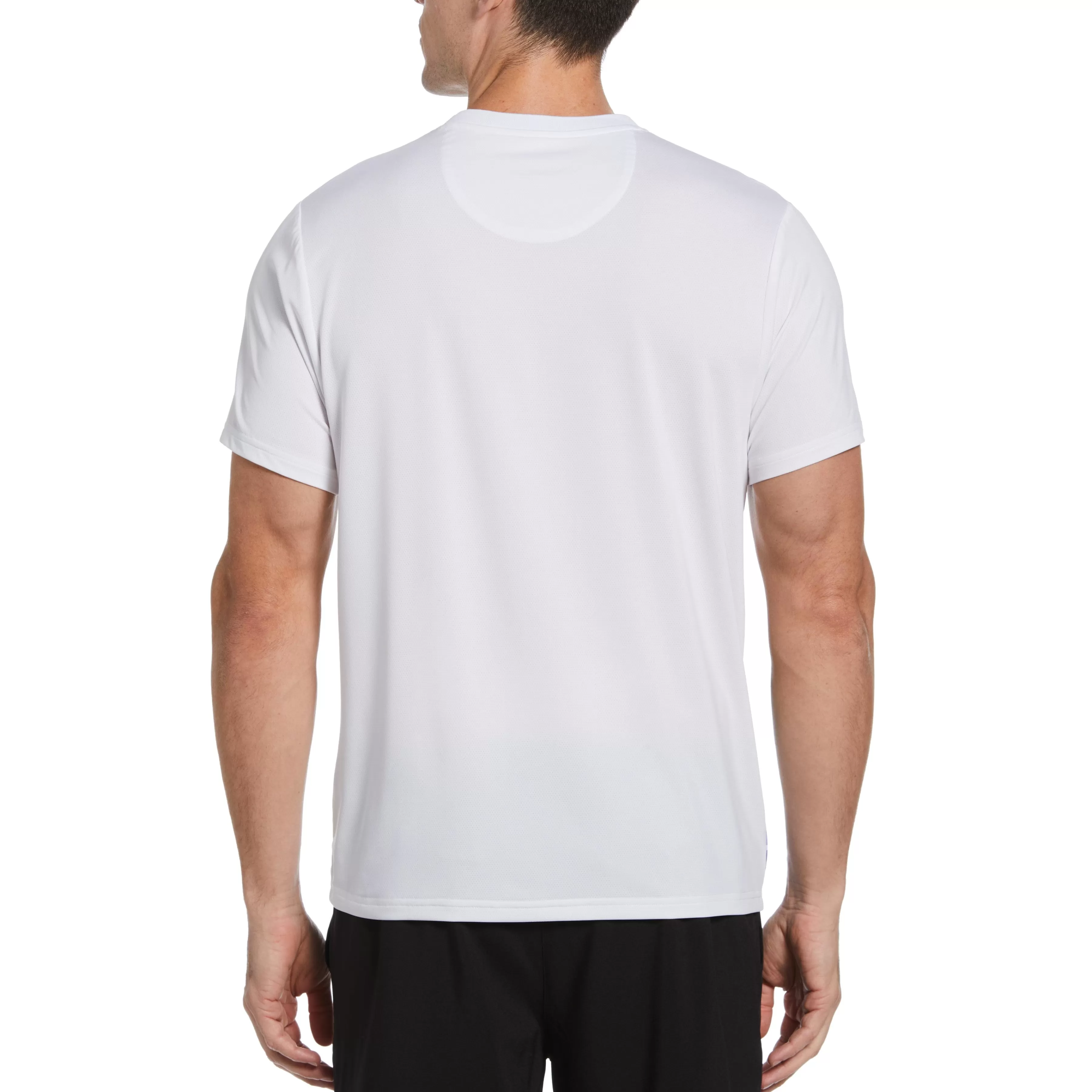 Discount Spliced Energy Stripe Tennis Tee Men Tees