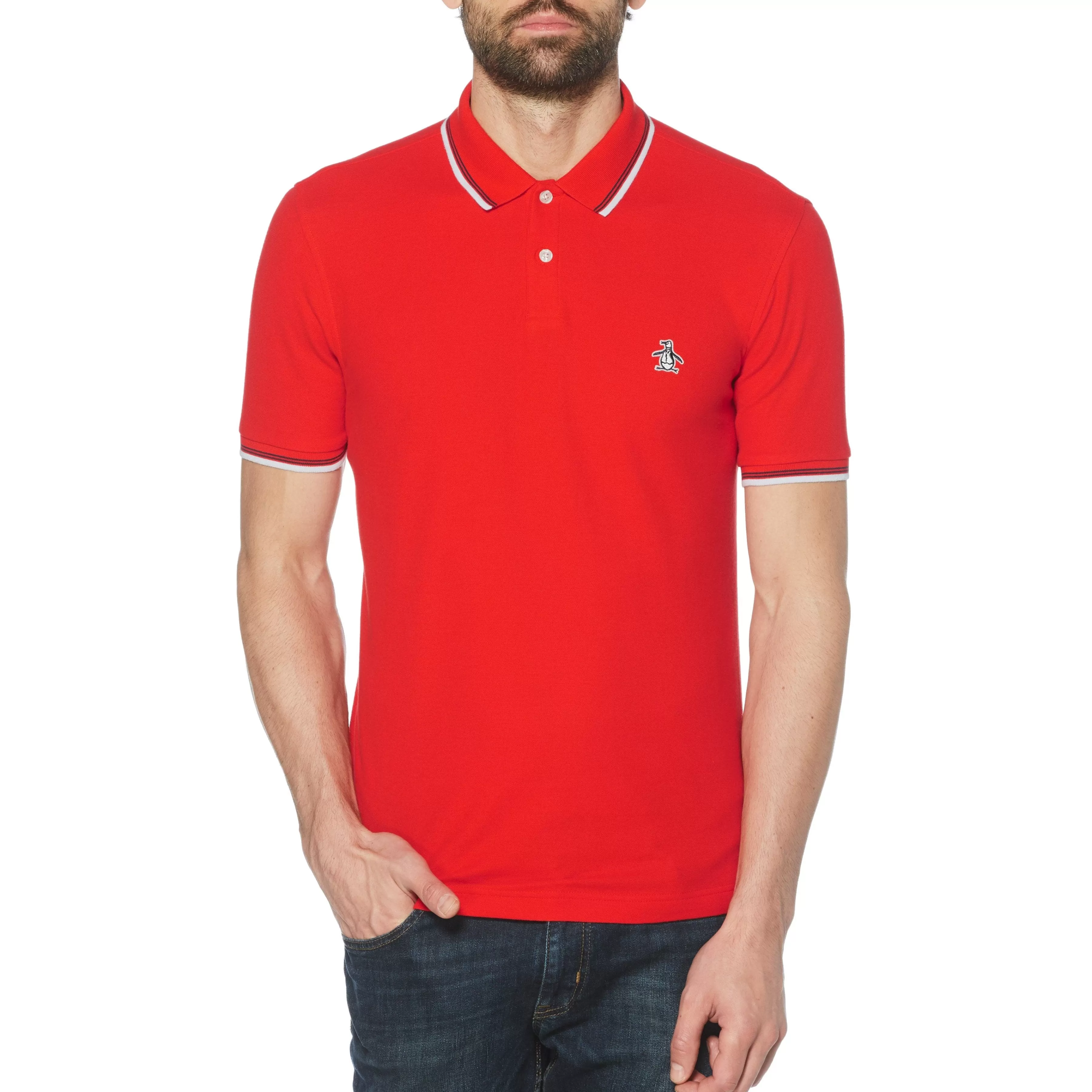 Outlet Sticker Pete Pique Polo Men Polos