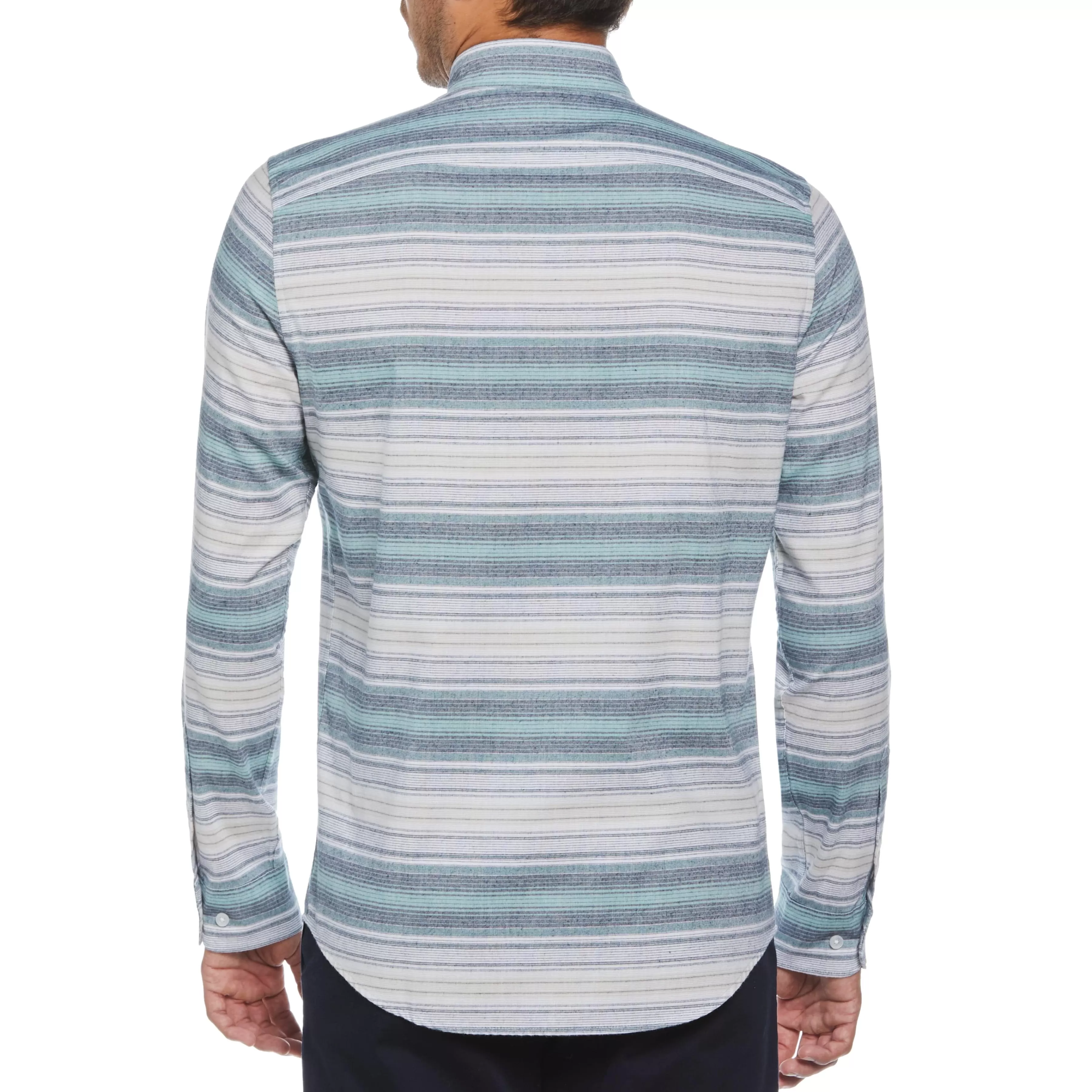 Best Sale Stripe Flannel Shirt Men Shirts