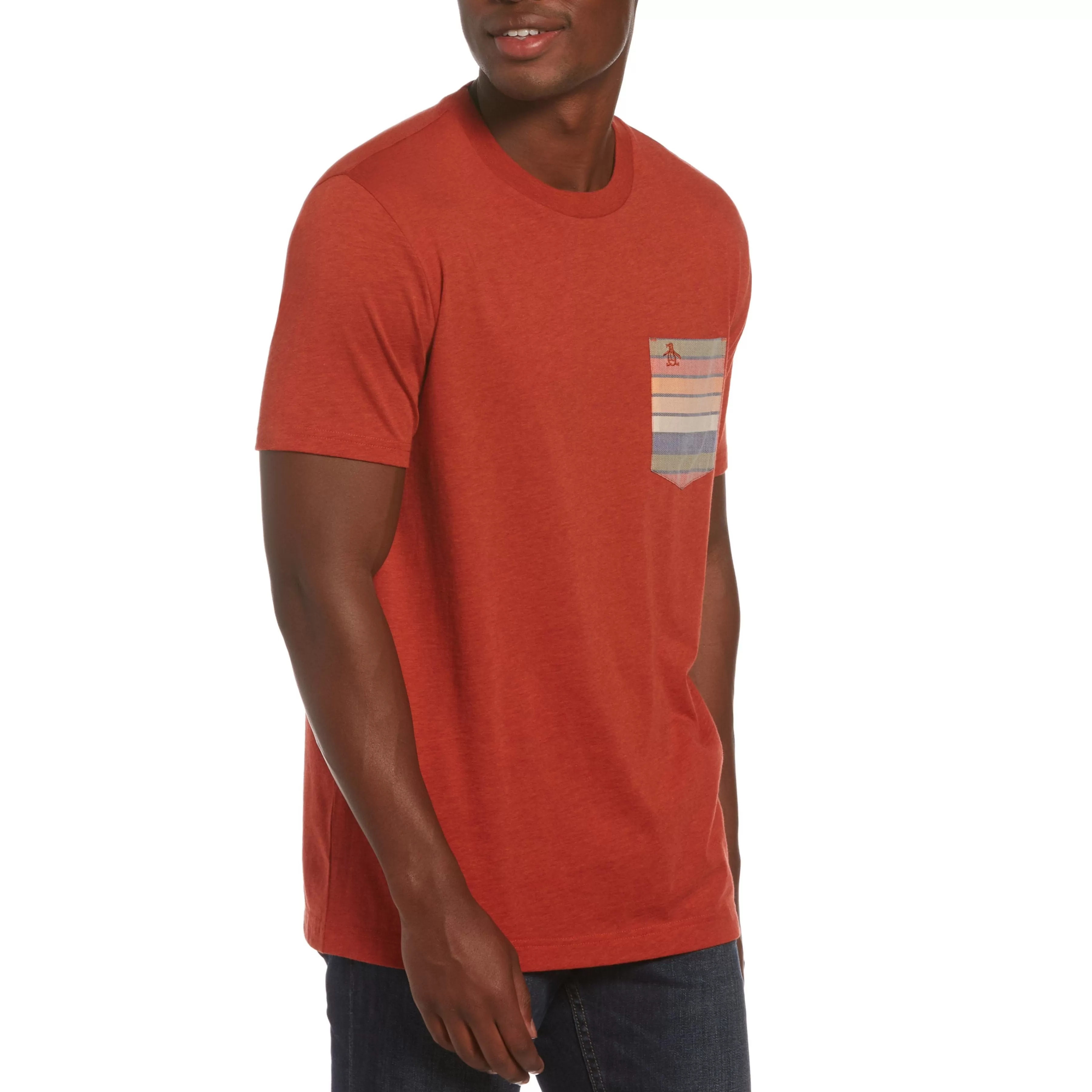Best Stripe Pocket Tee Men Tees