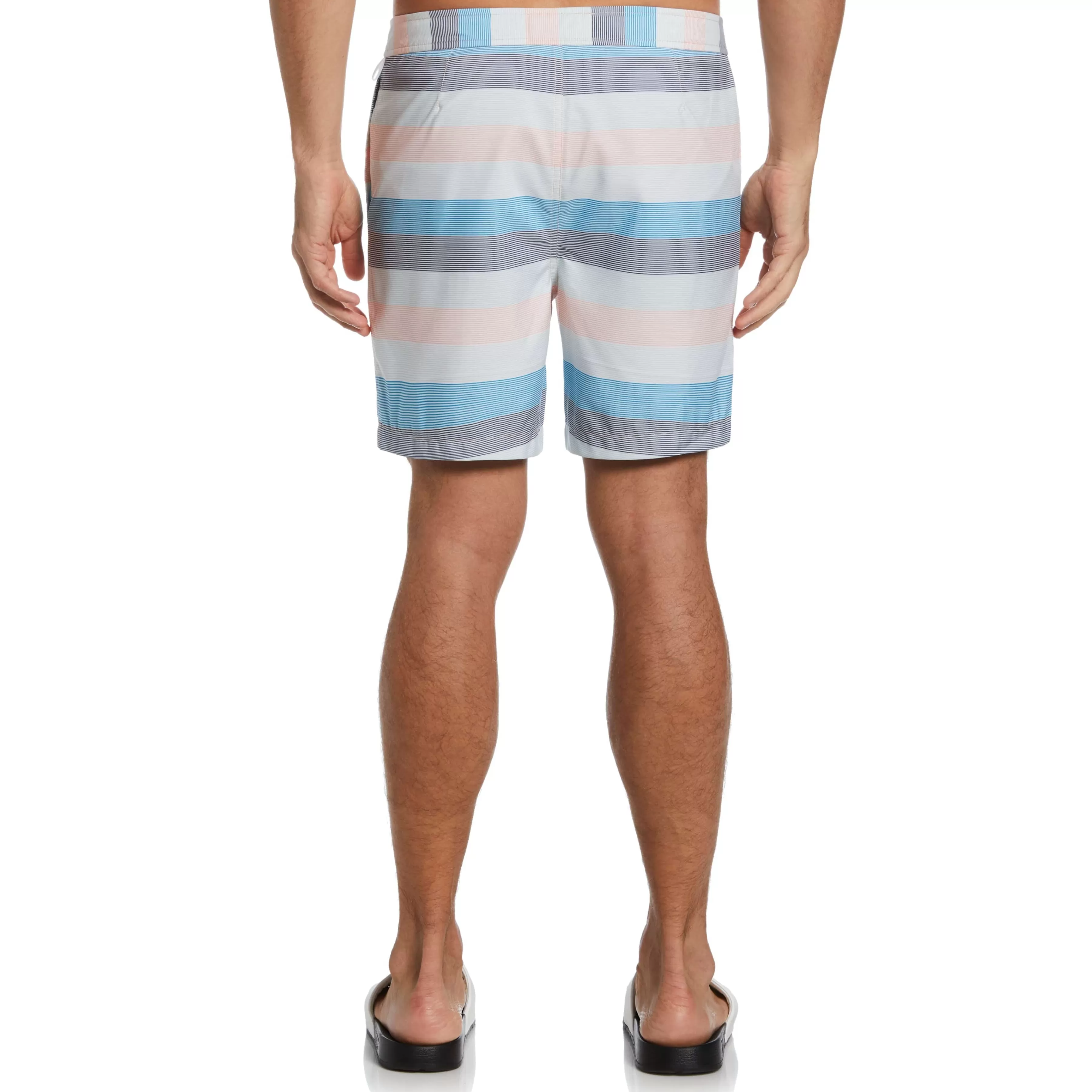 Clearance Stripe Swim Short Men Swim