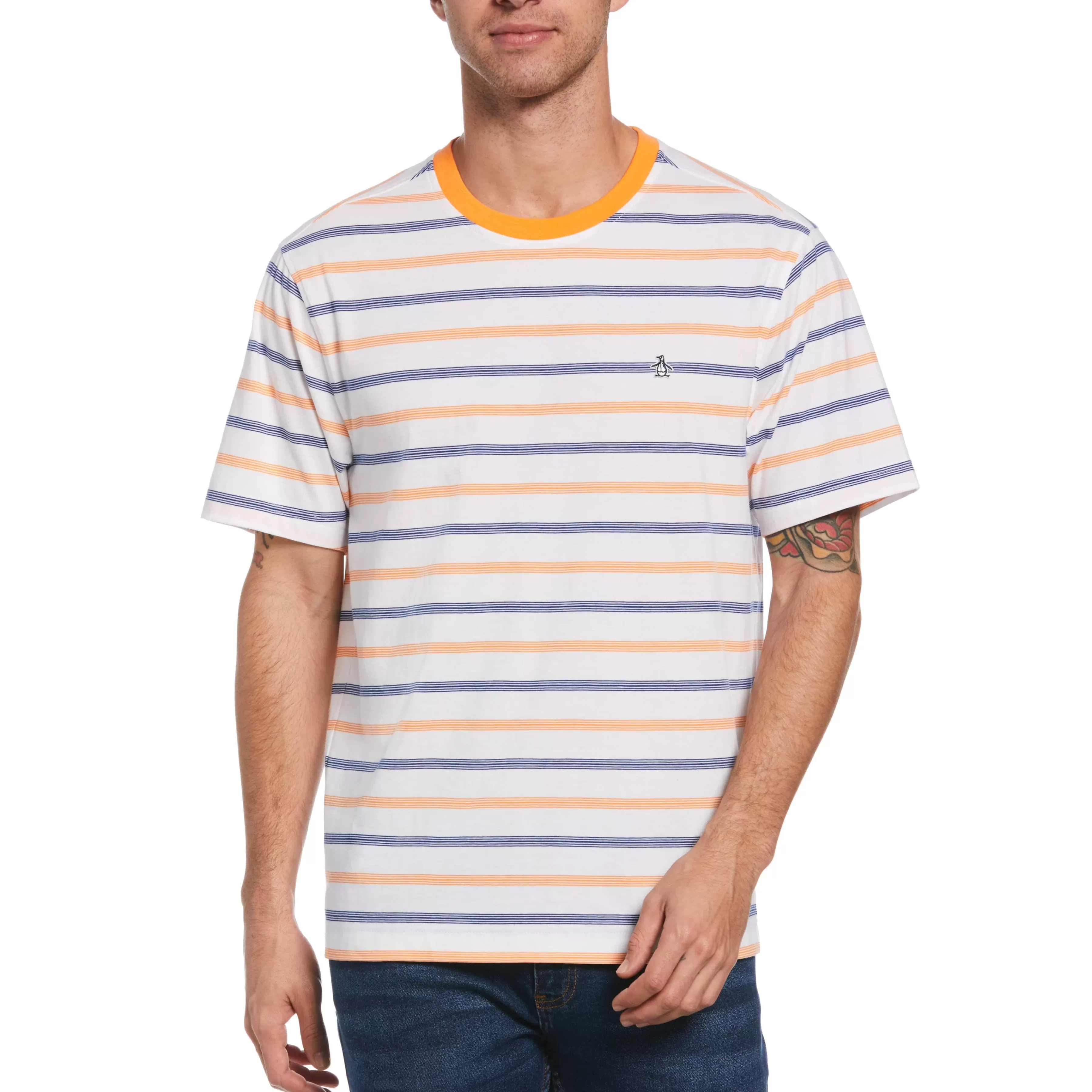 Shop Striped Tee Men Tees