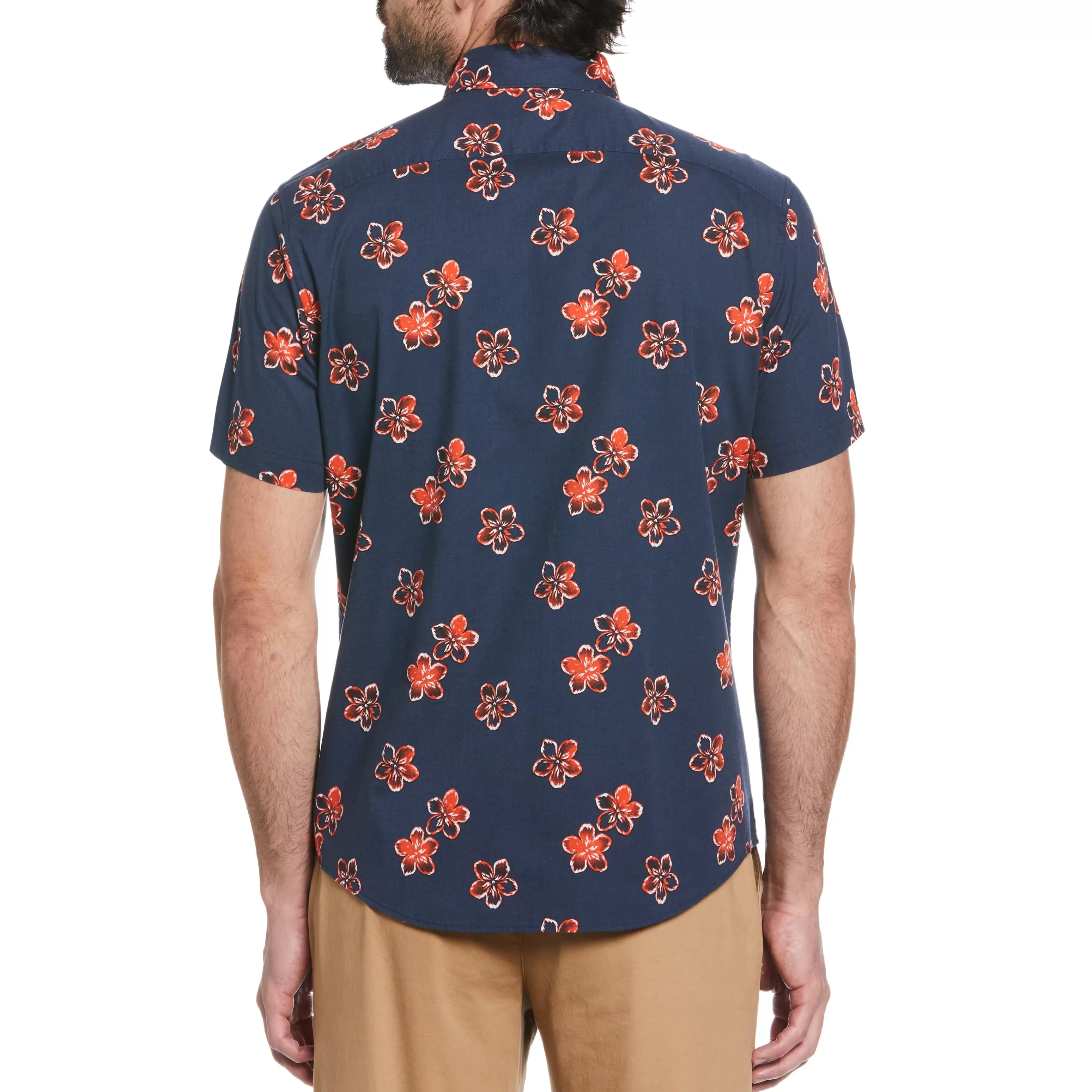Clearance Tie Dye Floral Print Shirt Men Shirts