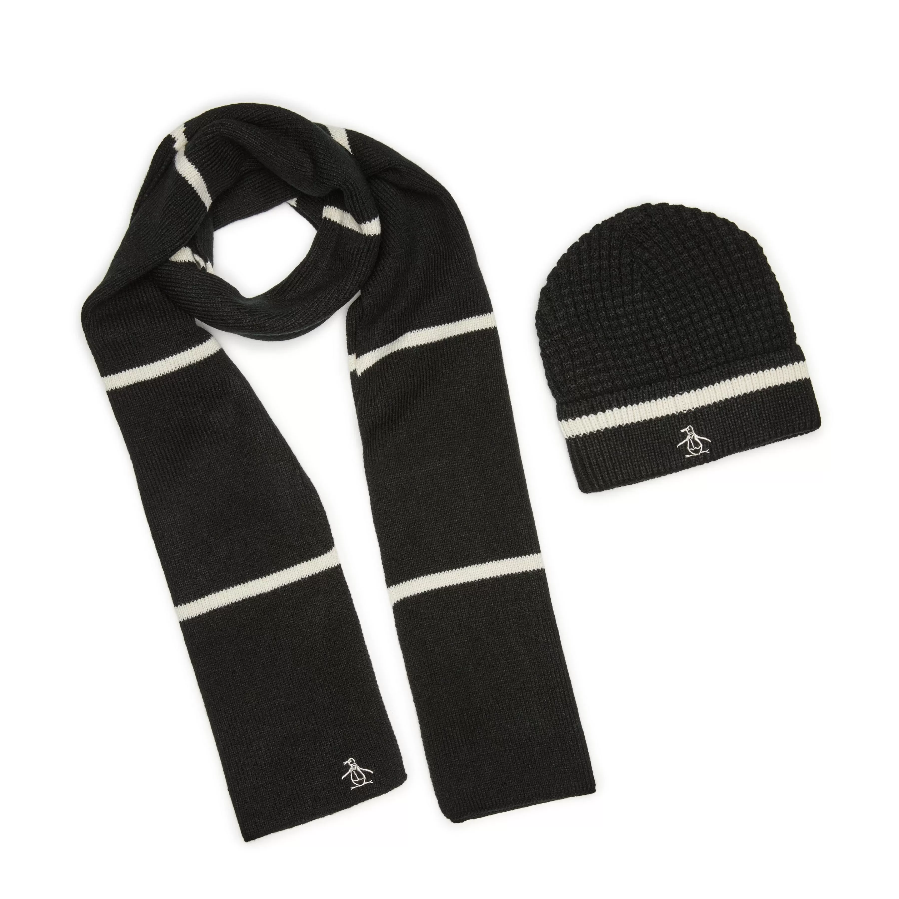 Best Tipped Beanie And Scarf Set Men Hats