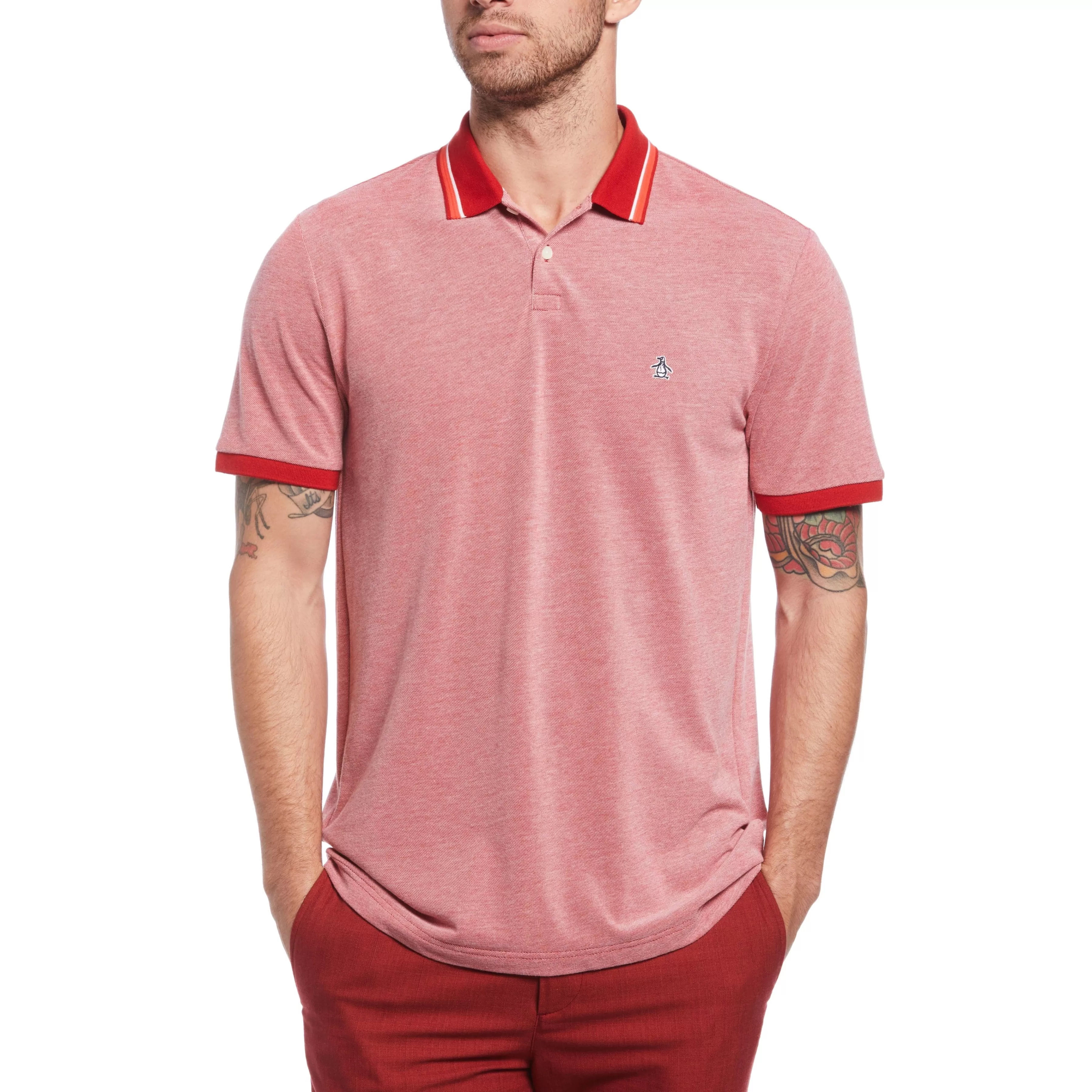 Best Tipped Birdseye Polo Men Polos