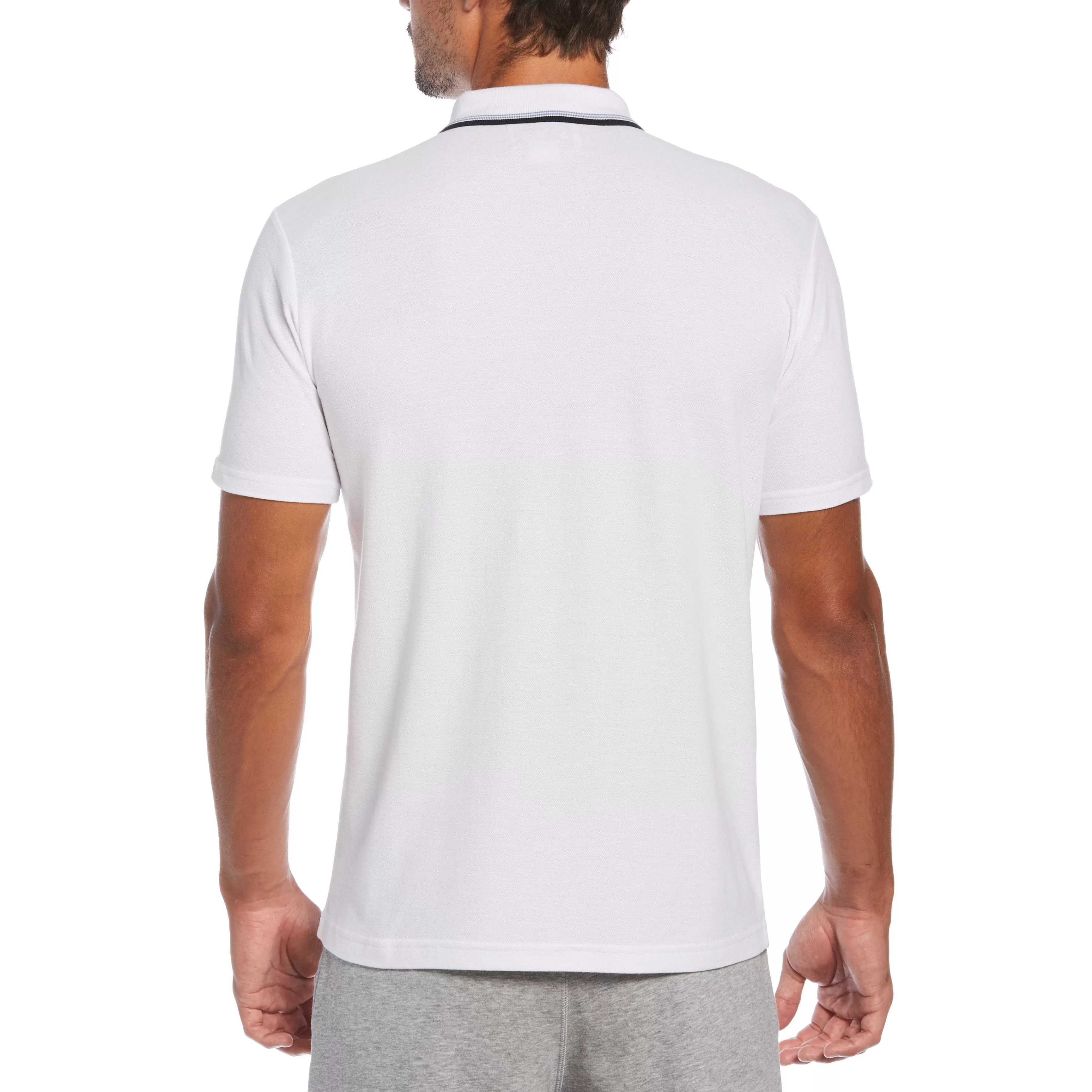 Store Tipped Novelty Polo Men Polos