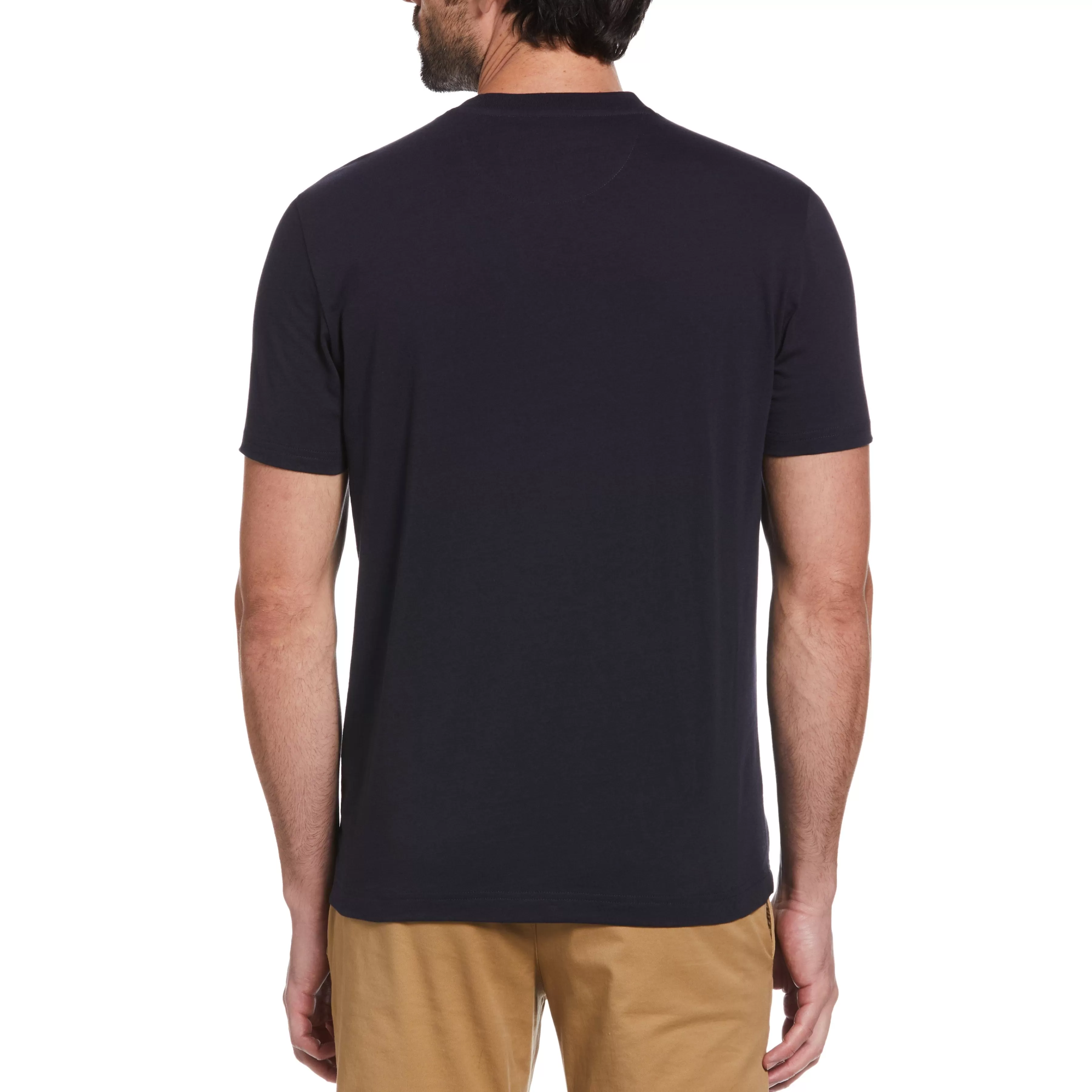 Flash Sale Tropical Collage Pocket Tee Men Tees