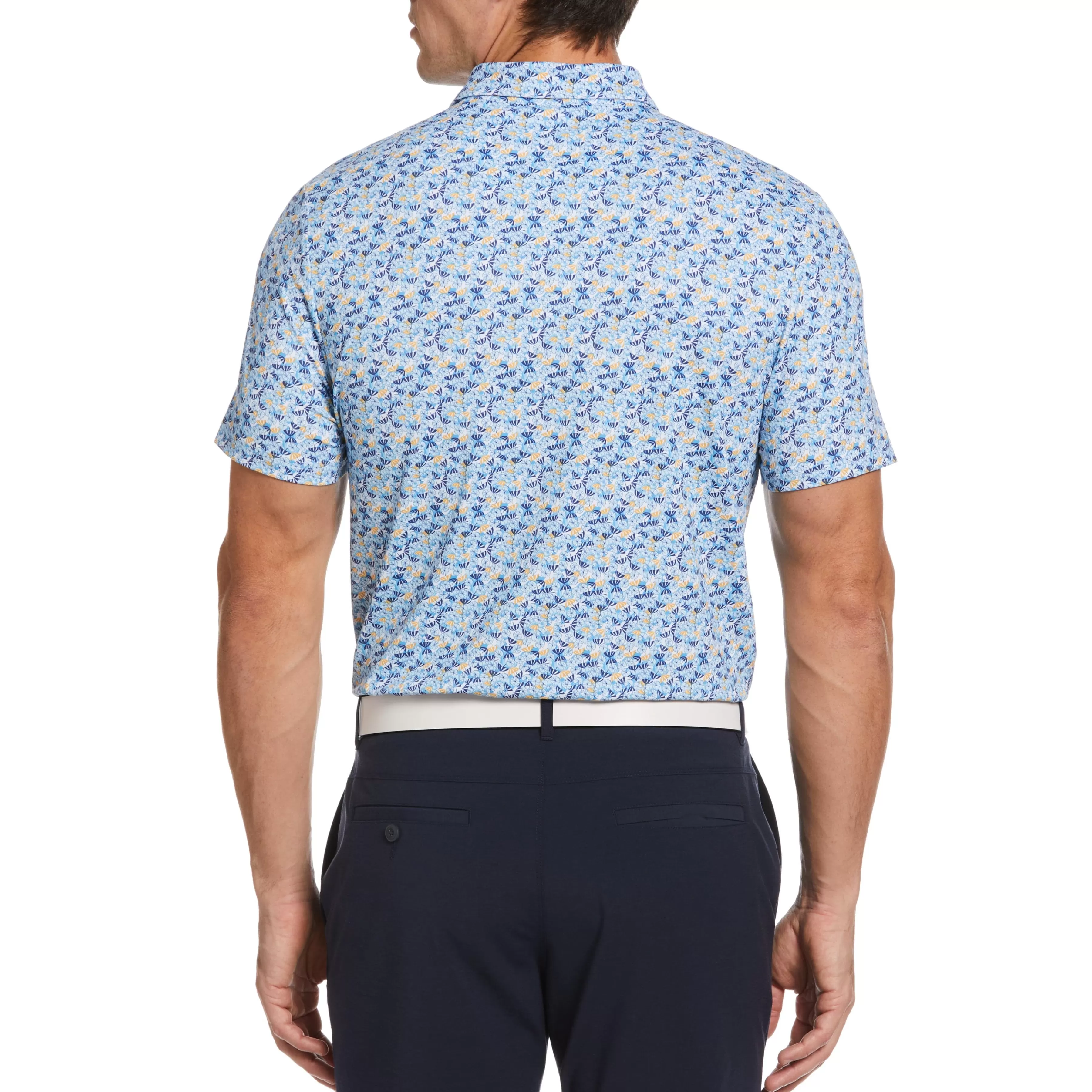 Cheap Umbrella Novelty Print Golf Polo Men Polos