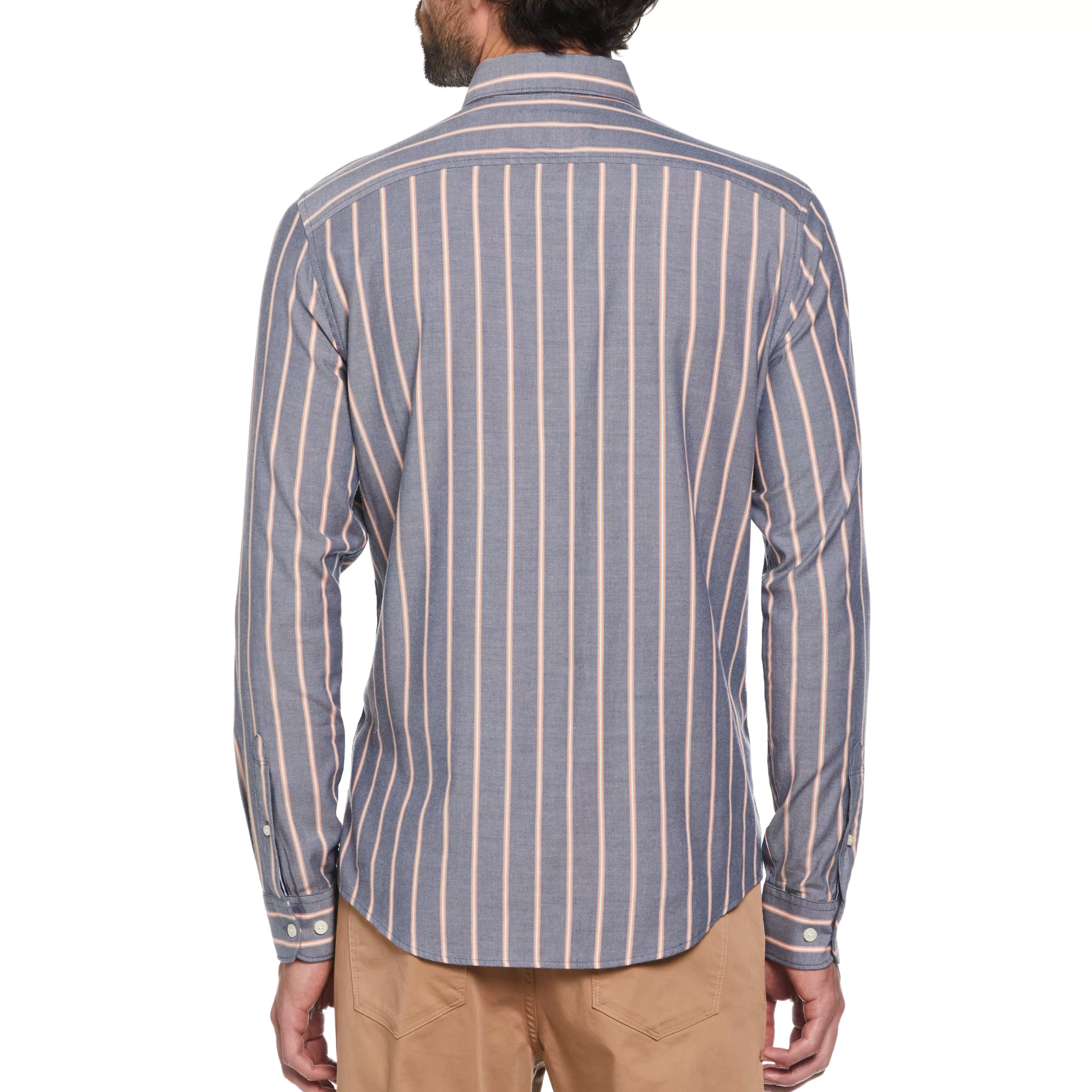 Shop Vertical Stripe Printed Shirt Men Shirts