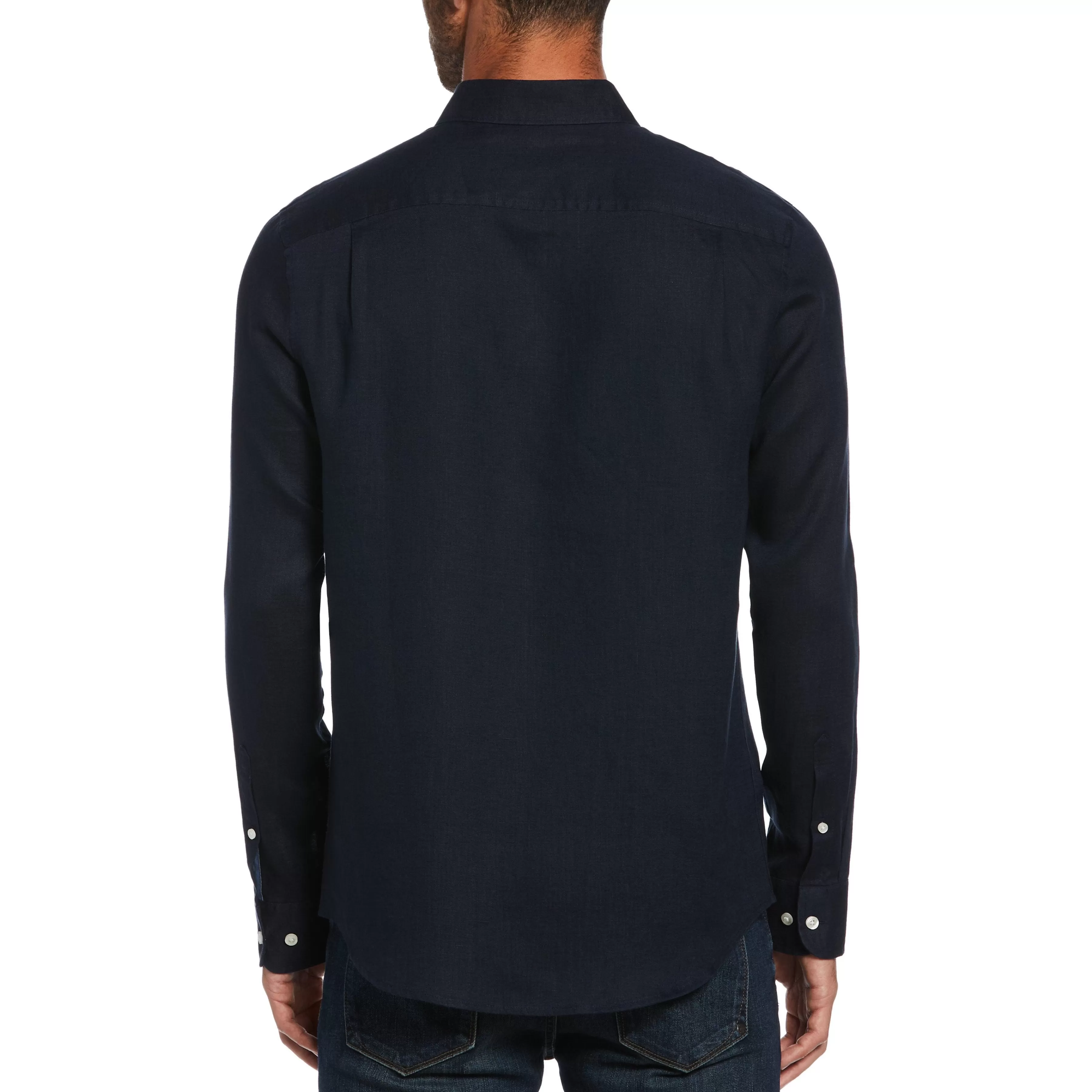Clearance Washed Linen Shirt Men Shirts