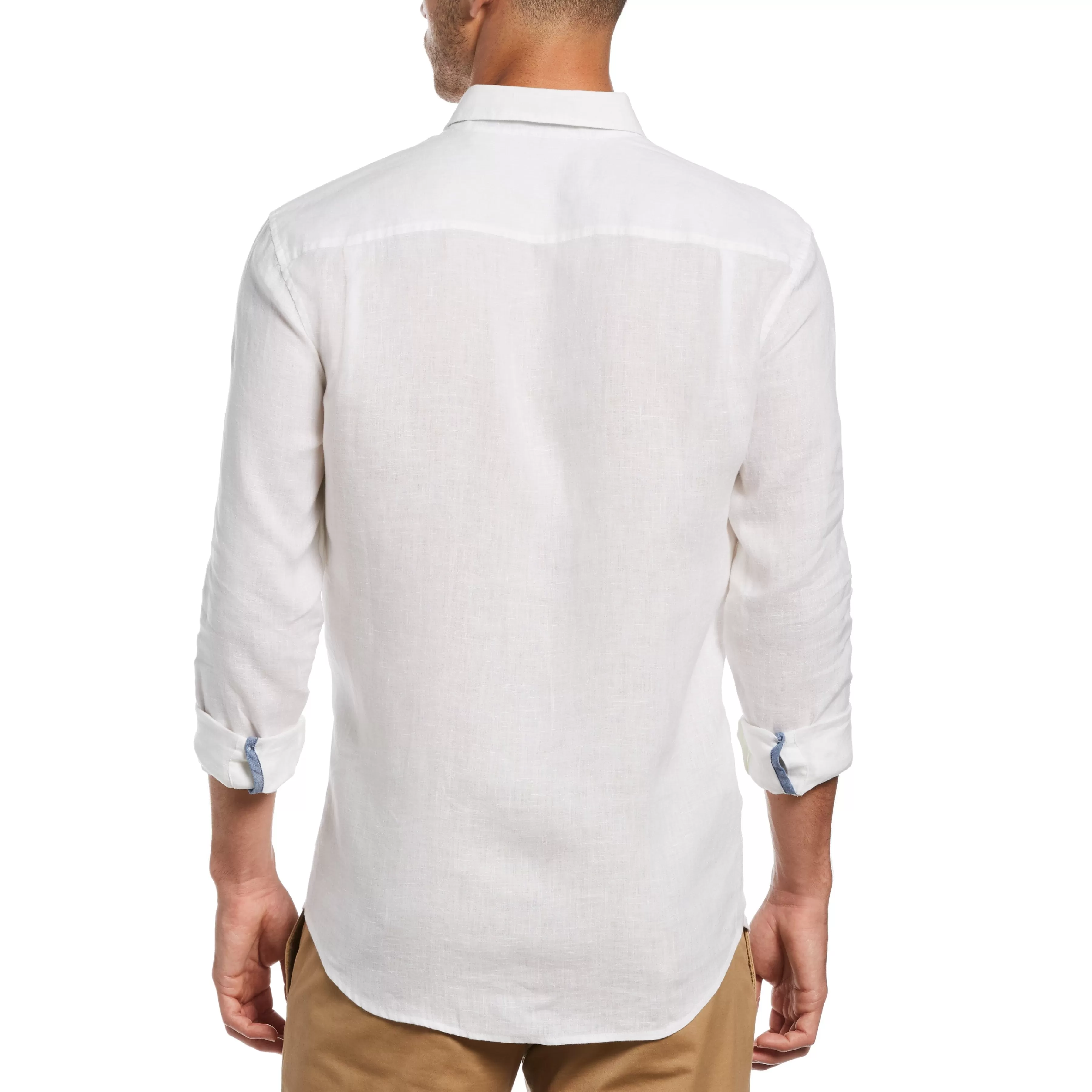 Cheap Washed Linen Shirt Men Shirts