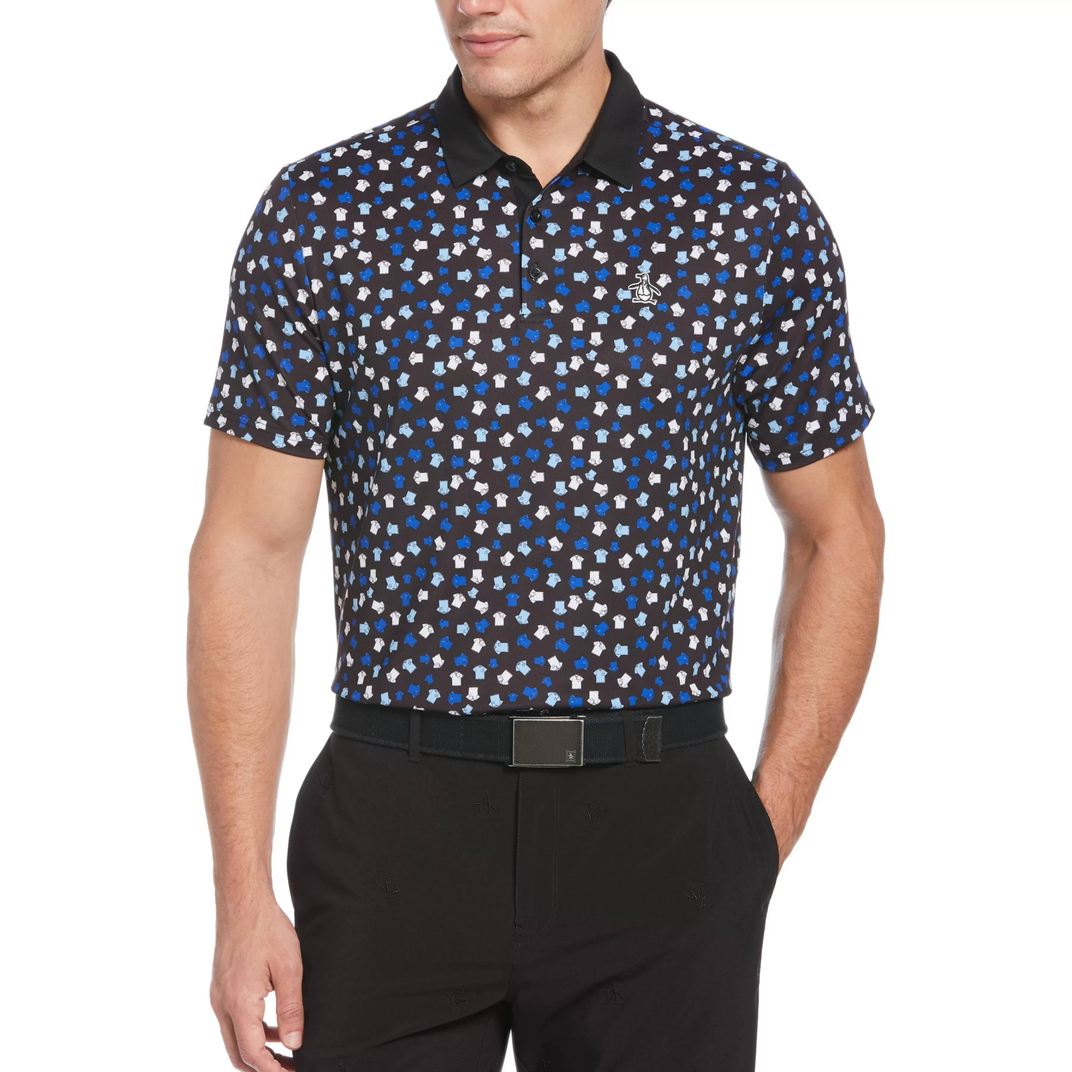Online Whimsical Earl Print Golf Polo Men Polos
