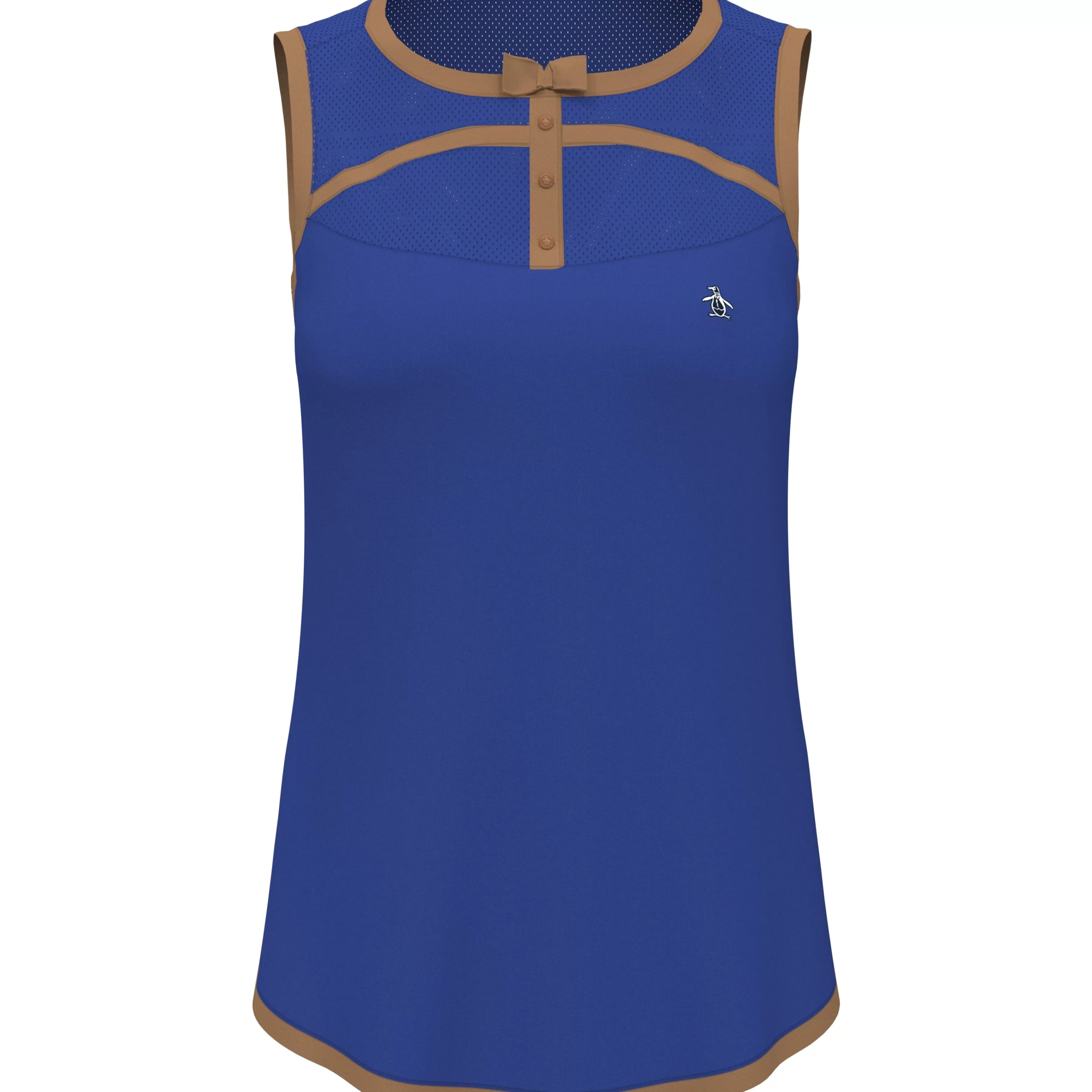 Best Sale Women'S Contrast Binding Bow Golf Shirt Women Women'S