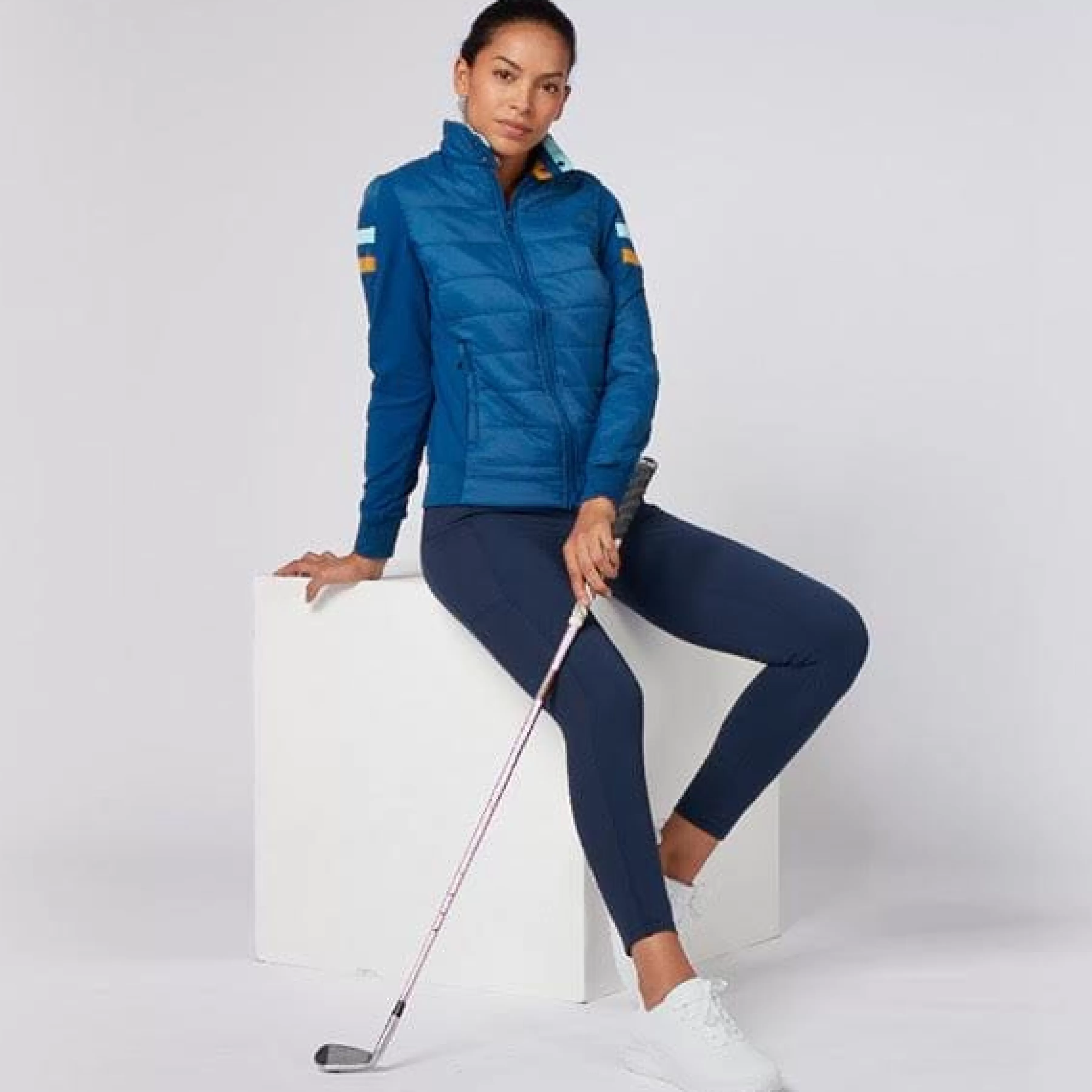 New Women'S Golf Puffer Jacket Women Women'S
