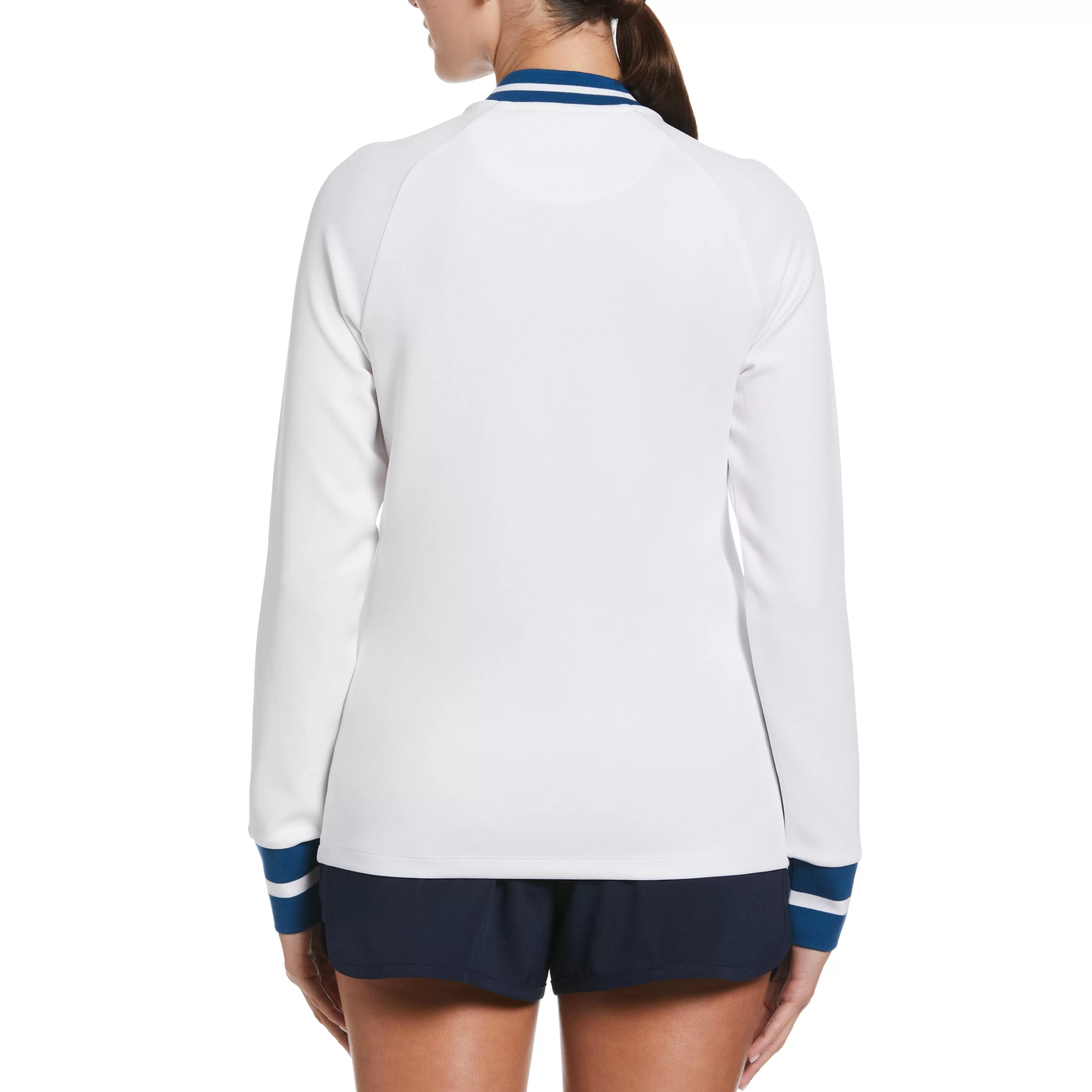 New Womens Quarter Zip Tennis Sweater Women Women'S